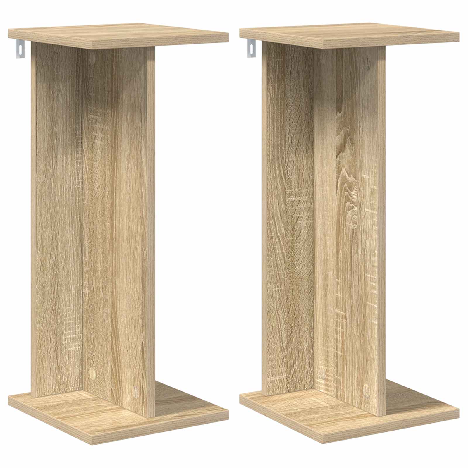 Stalak za biljke 2 pcs Sonoma hrast 25 x 25,5 x 60,5 cm