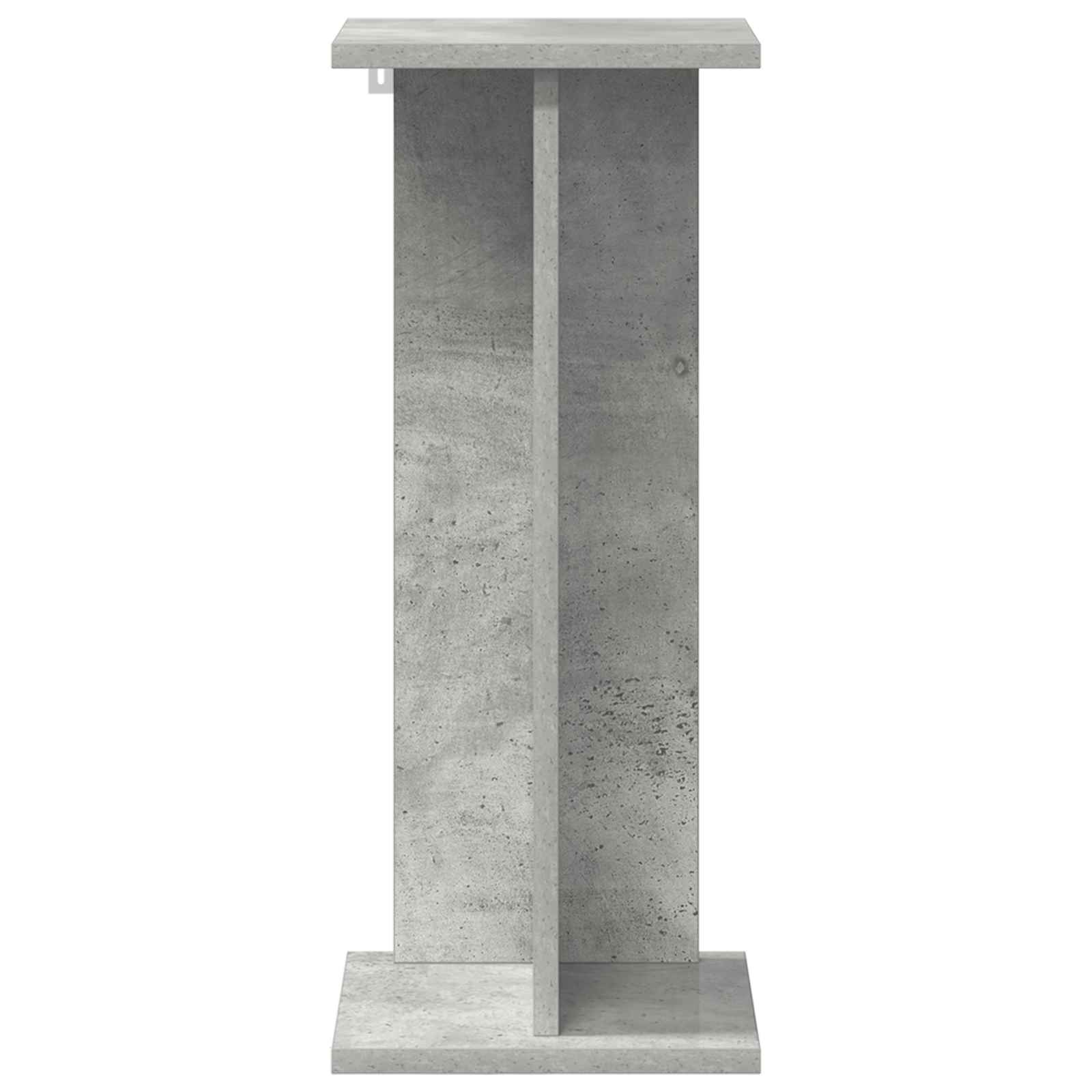 Stalak za biljke 2 pcs Betonsko Siva 25 x 25,5 x 60,5 cm