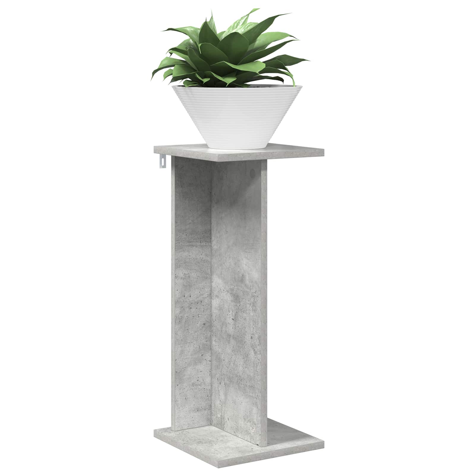 Stalak za biljke 2 pcs Betonsko Siva 25 x 25,5 x 60,5 cm