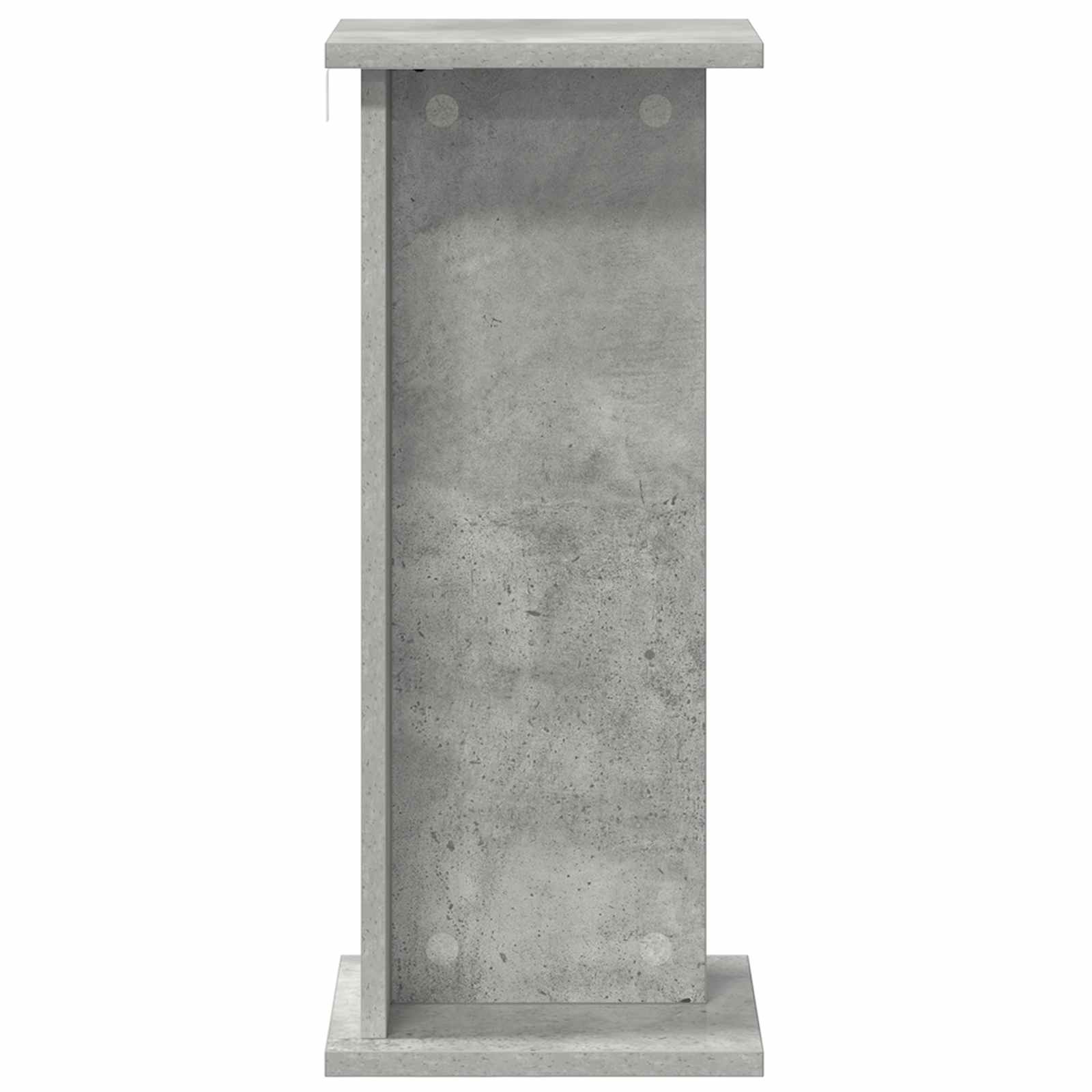 Stalak za biljke 2 pcs Betonsko Siva 25 x 25,5 x 60,5 cm