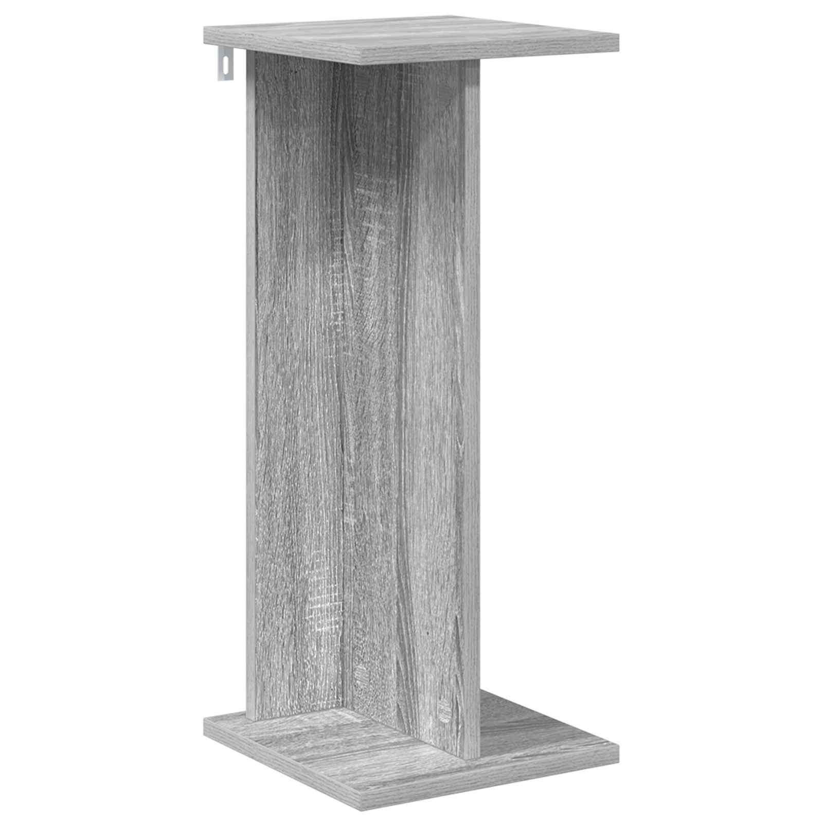 Stalak za biljke 2 pcs Sivi Sonoma 25 x 25,5 x 60,5 cm