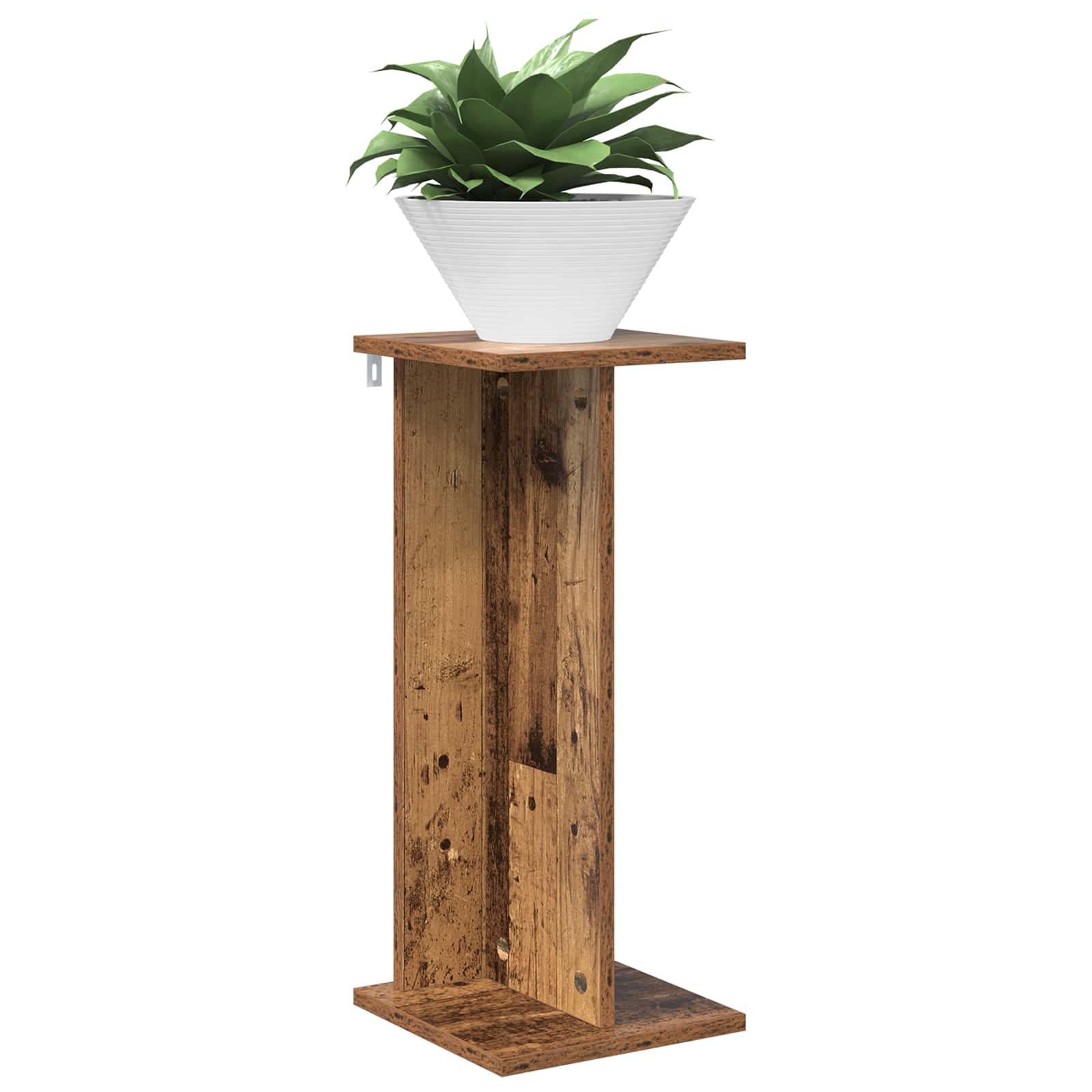 Stalak za biljke 2 pcs Staro drvo 25 x 25,5 x 60,5 cm