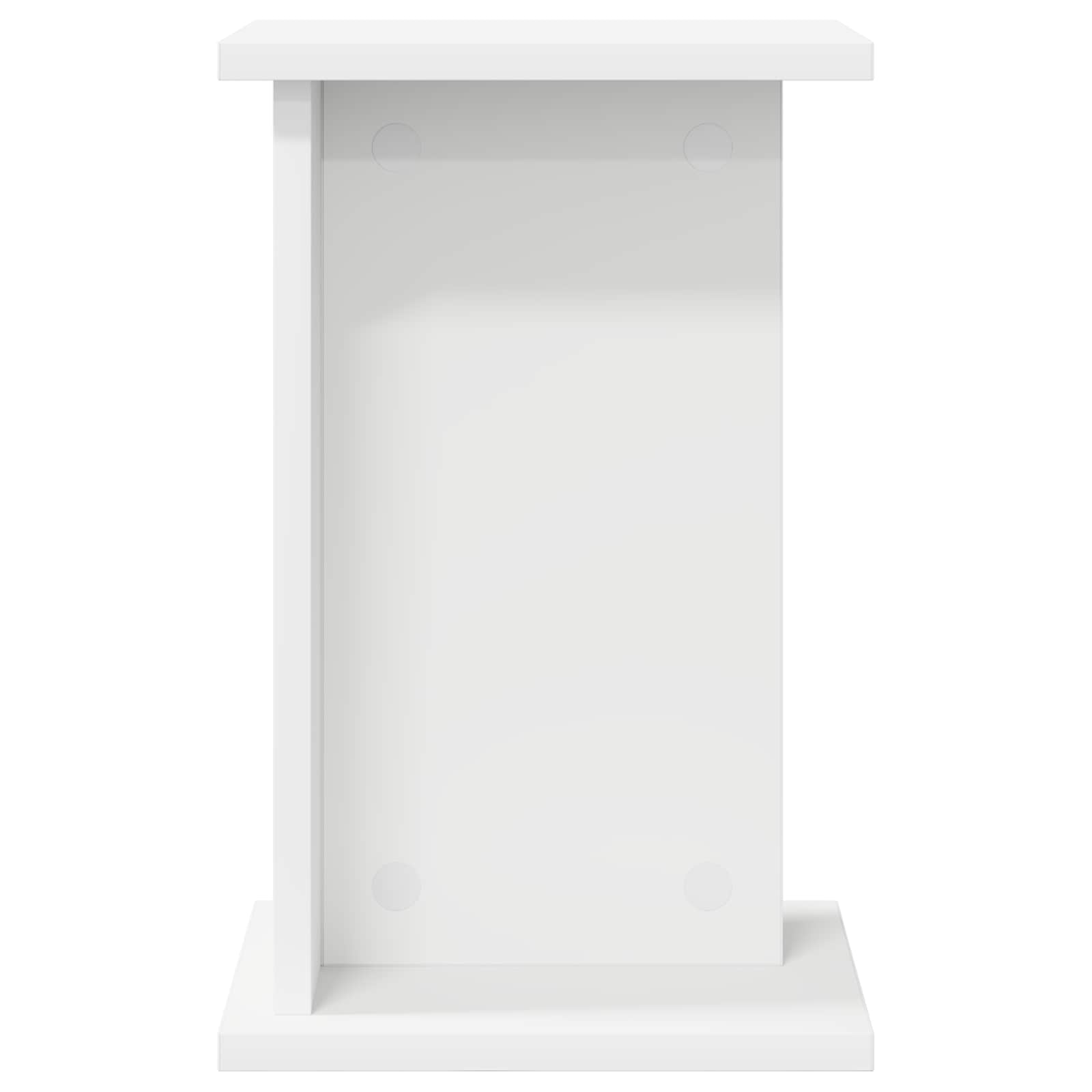 Stalak za biljke 2 pcs Bijeli 25 x 25,5 x 40,5 cm