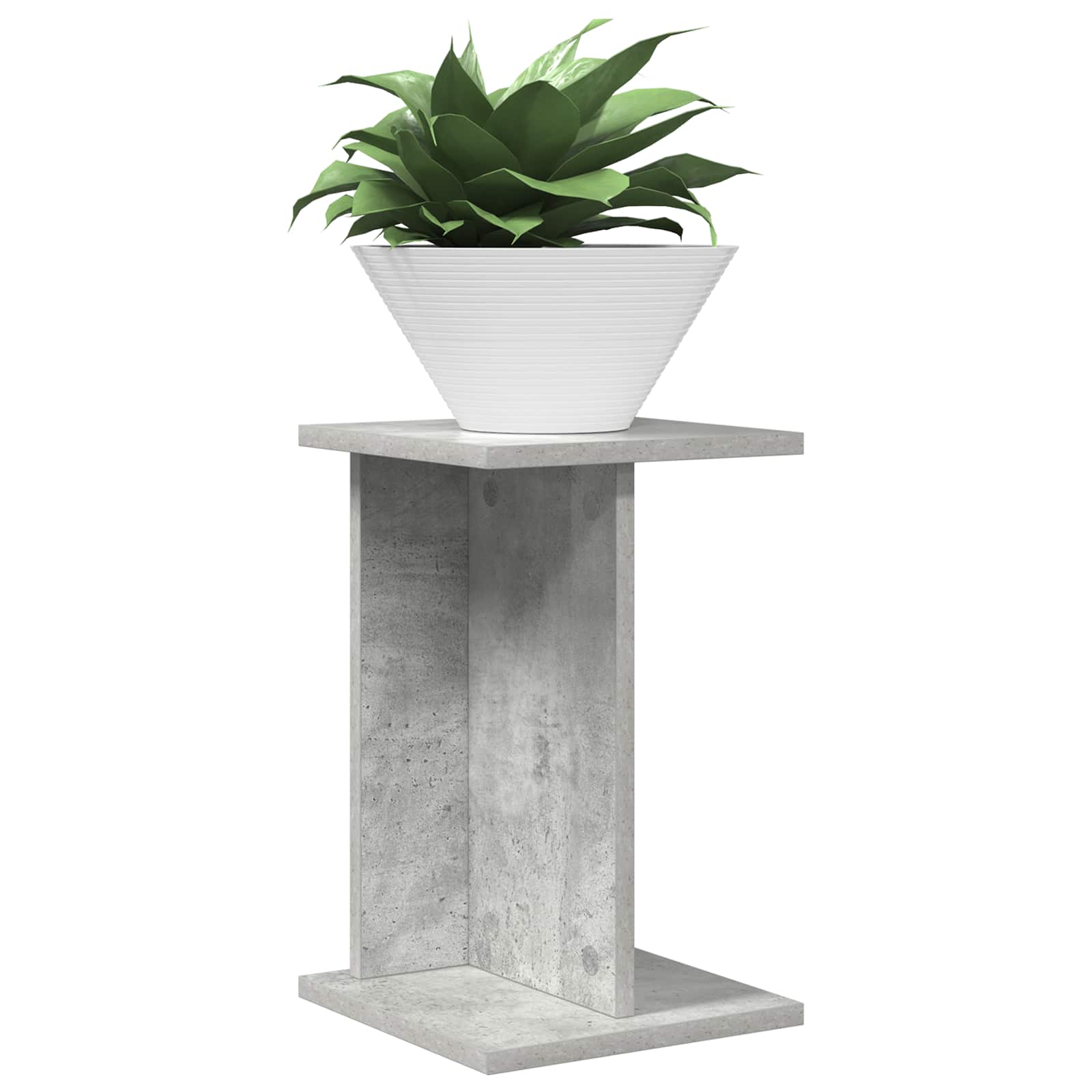 Stalak za biljke 2 pcs Betonsko Siva 25 x 25,5 x 40,5 cm