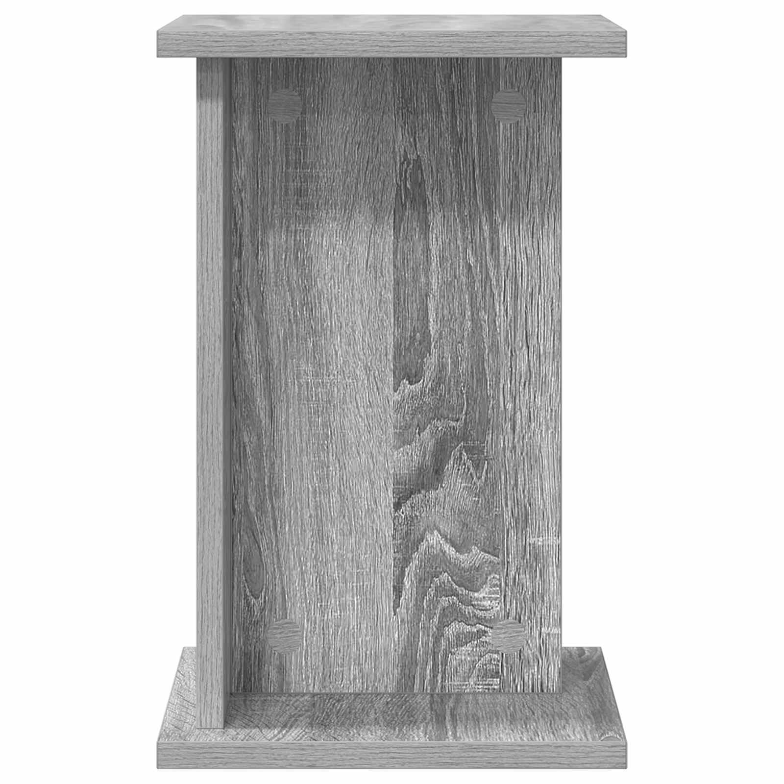 Stalak za biljke 2 pcs Sivi Sonoma 25 x 25,5 x 40,5 cm