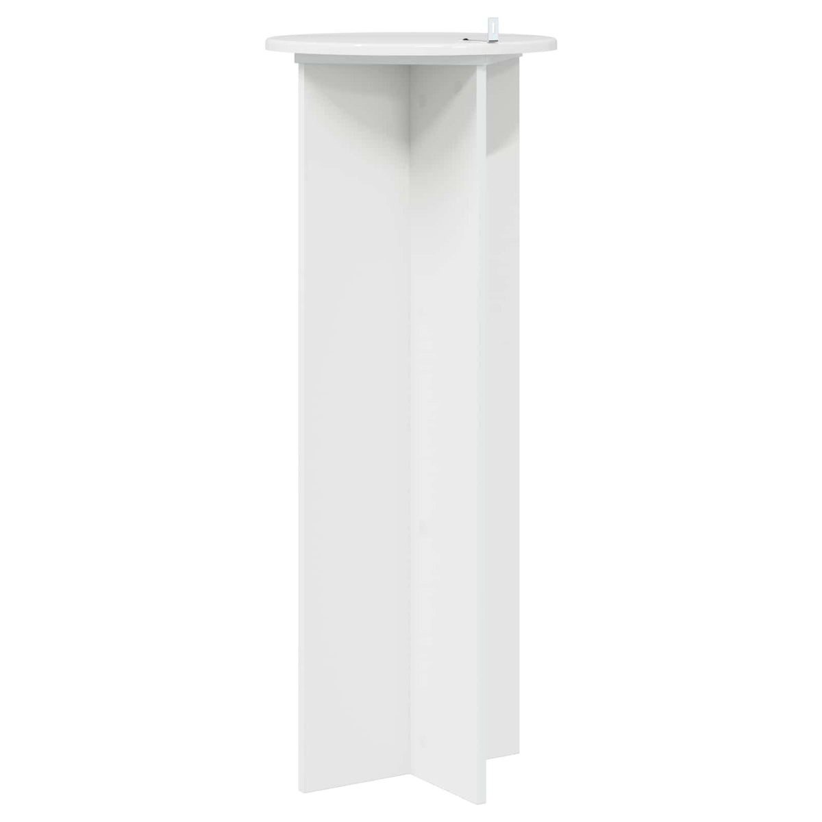 Stalak za biljke 2 pcs Bijela visokog sjaja Ø40 x 100 cm
