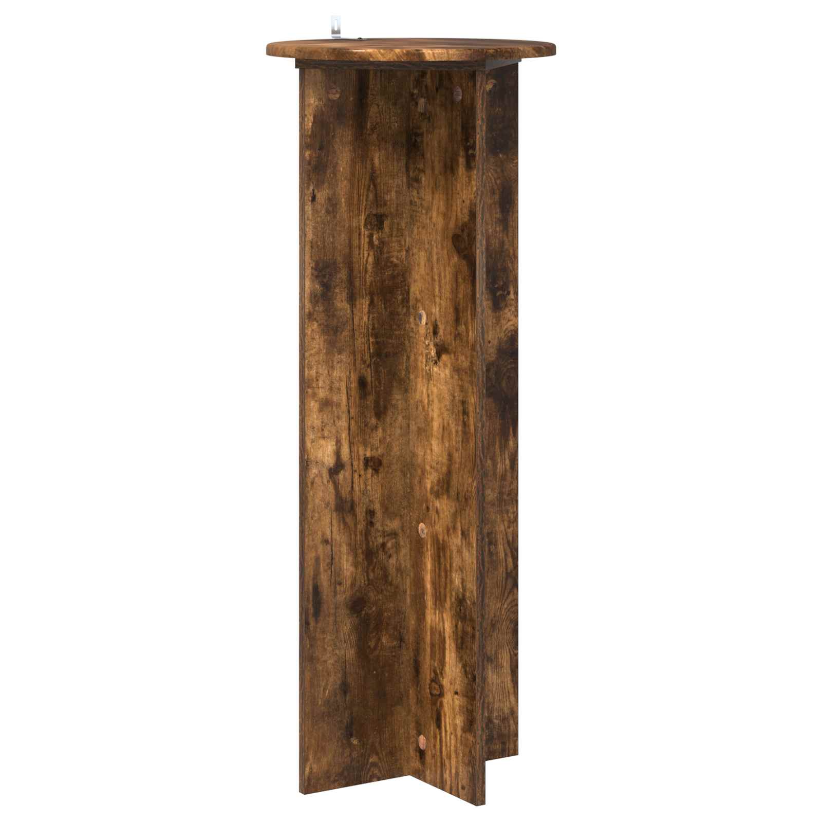 Stalak za biljke 2 pcs Dimljeni hrast Ø40 x 100 cm