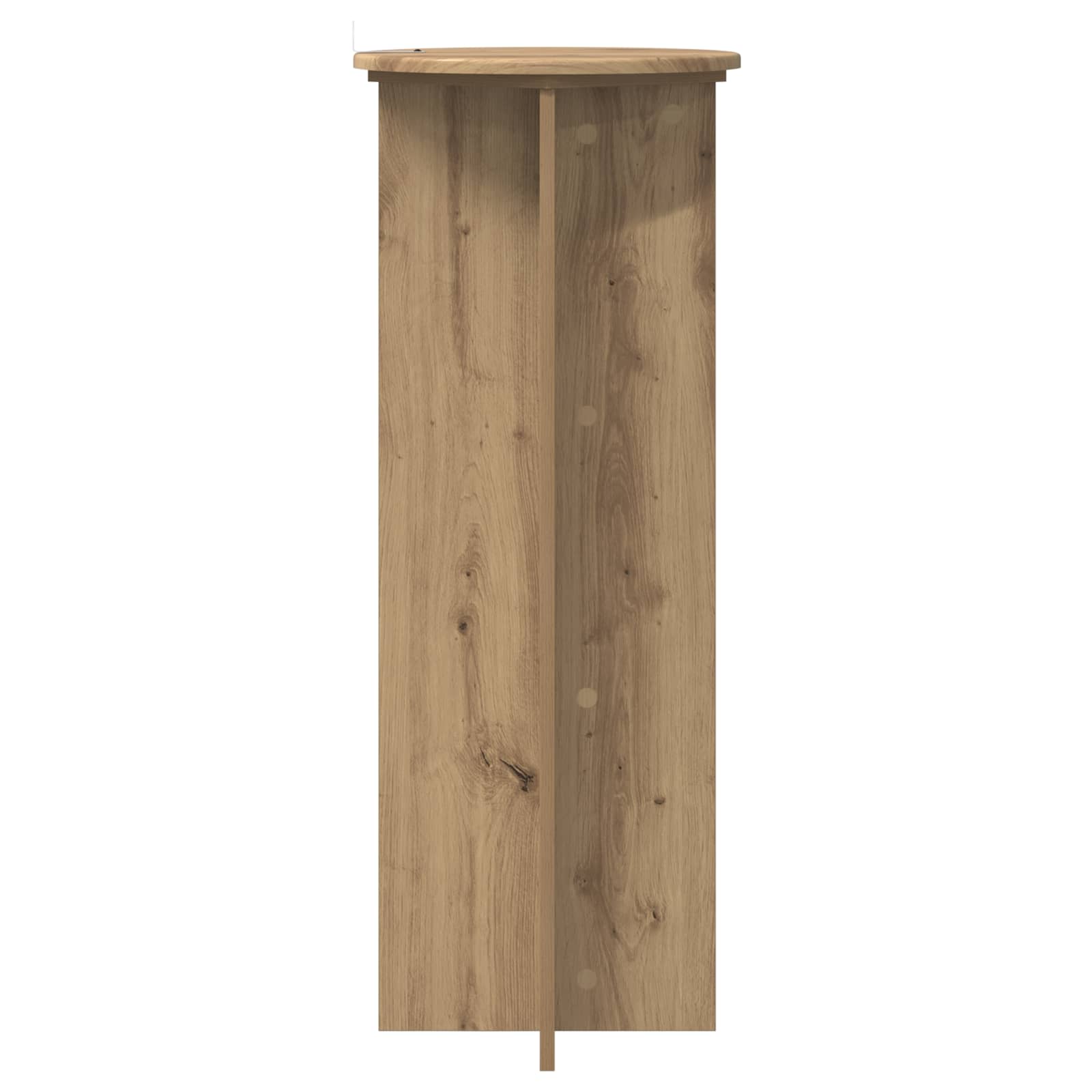 Stalak za biljke 2 pcs Hrast artisan Ø40 x 100 cm