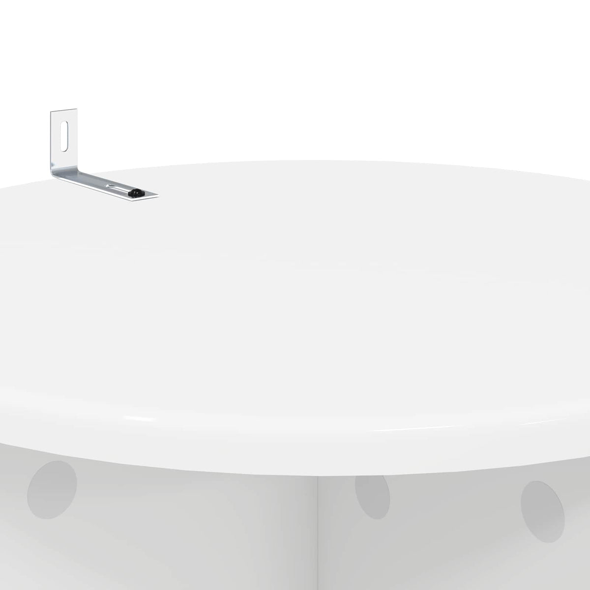 Stalak za biljke 2 pcs Bijela Ø40 x 80 cm Konstruirano drvo