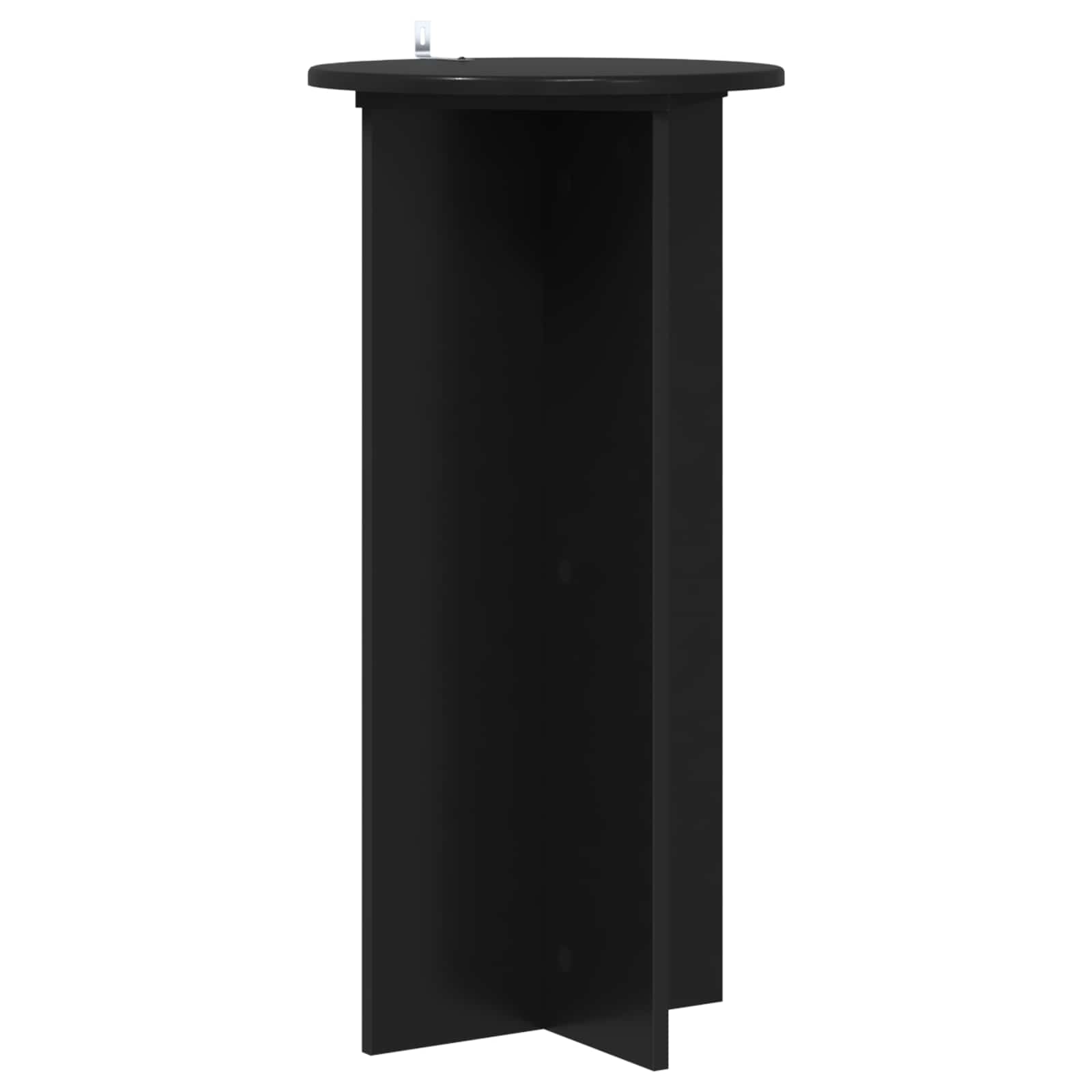Stalak za biljke 2 pcs Crna 40 x 40 x 80 cm Konstruirano drvo