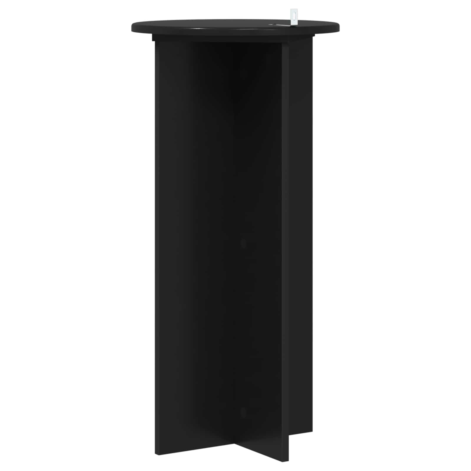 Stalak za biljke 2 pcs Crna 40 x 40 x 80 cm Konstruirano drvo