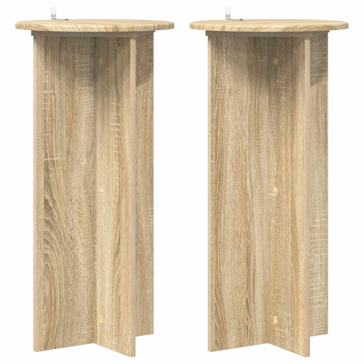 Stalak za biljke 2 pcs Hrast sonoma 40 x 40 x 80 cm