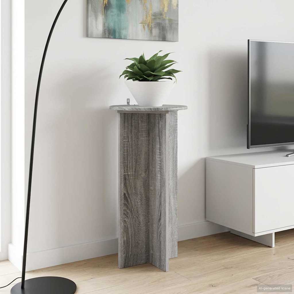 Stalak za biljke 2 pcs Siva sonoma 40 x 40 x 80 cm