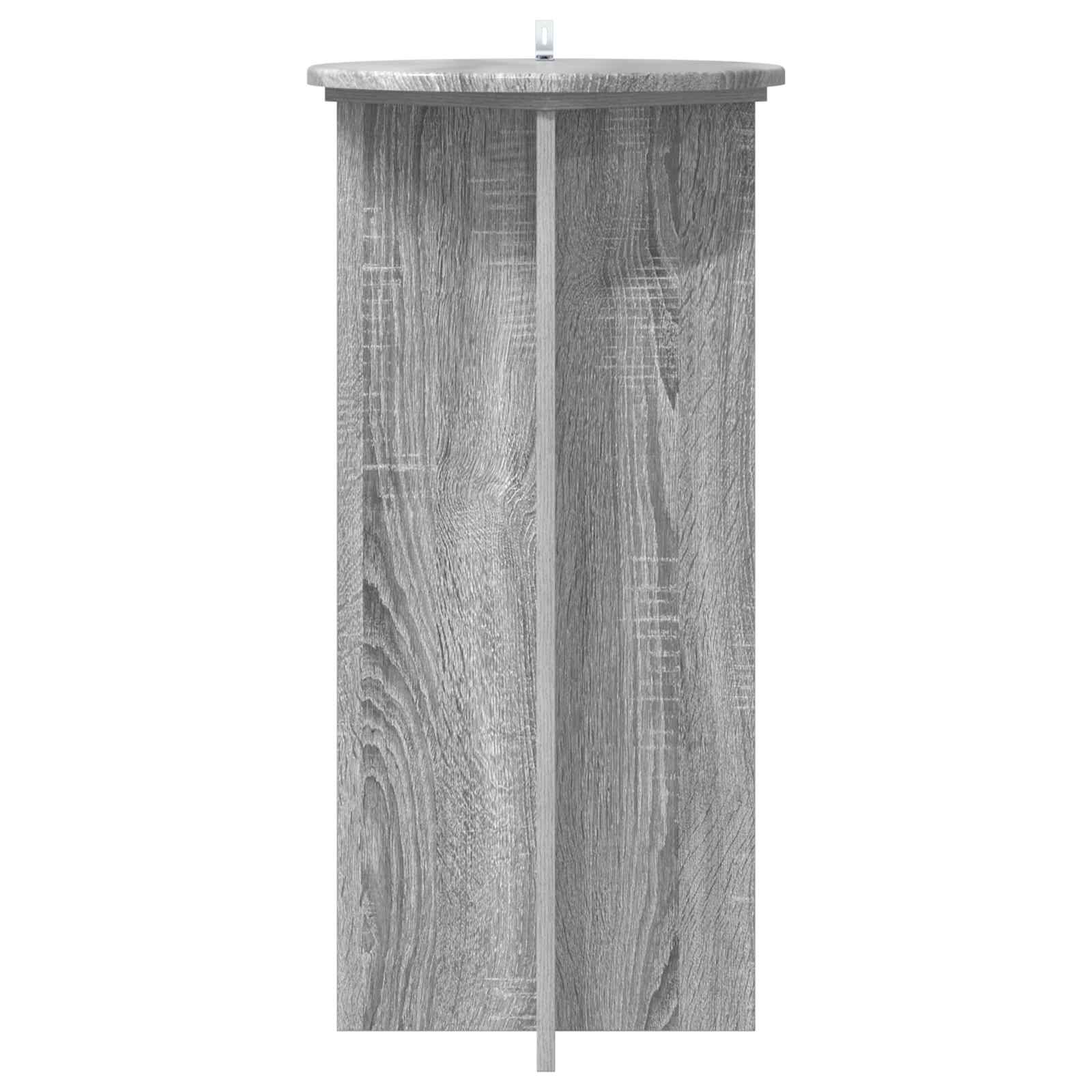Stalak za biljke 2 pcs Siva sonoma 40 x 40 x 80 cm