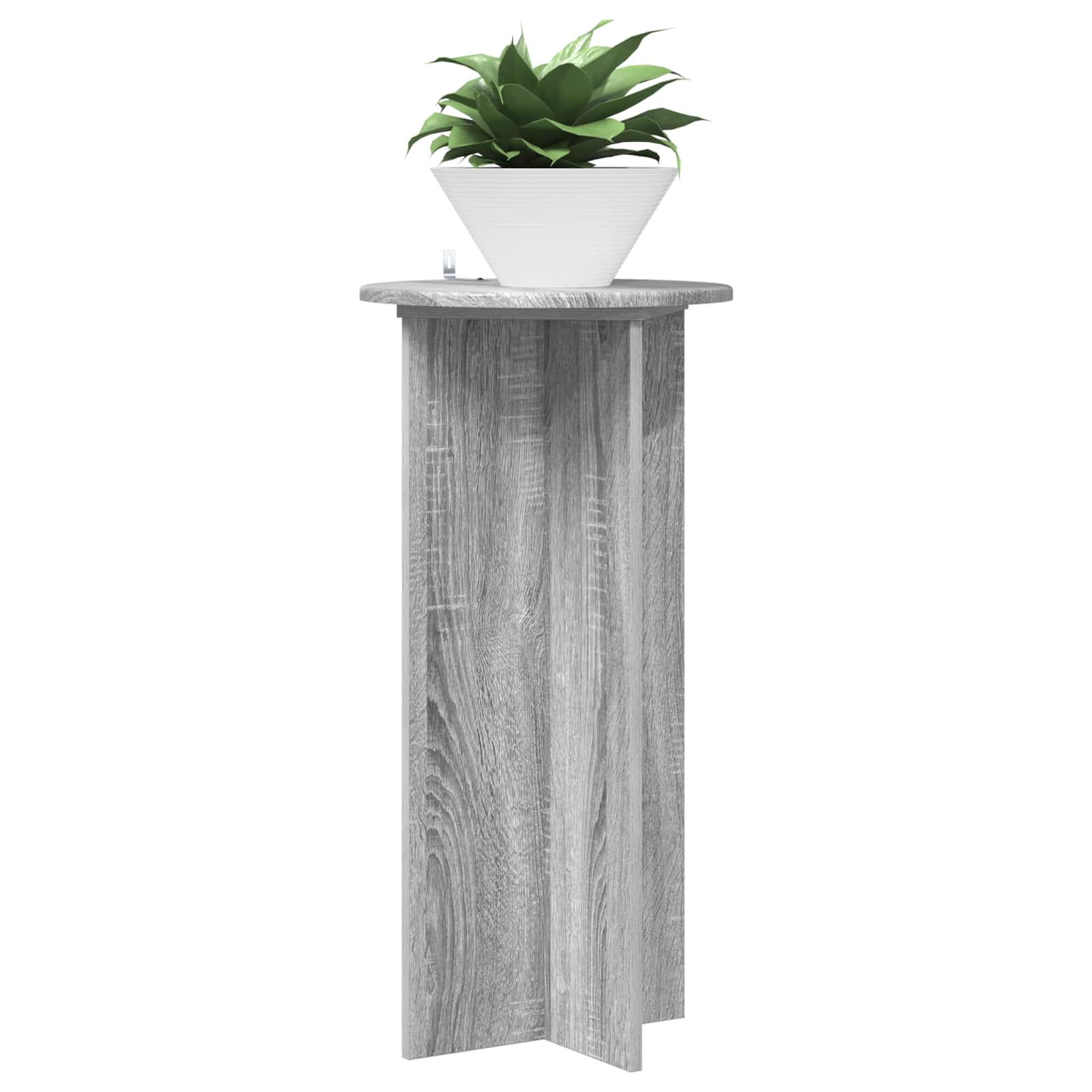 Stalak za biljke 2 pcs Siva sonoma 40 x 40 x 80 cm
