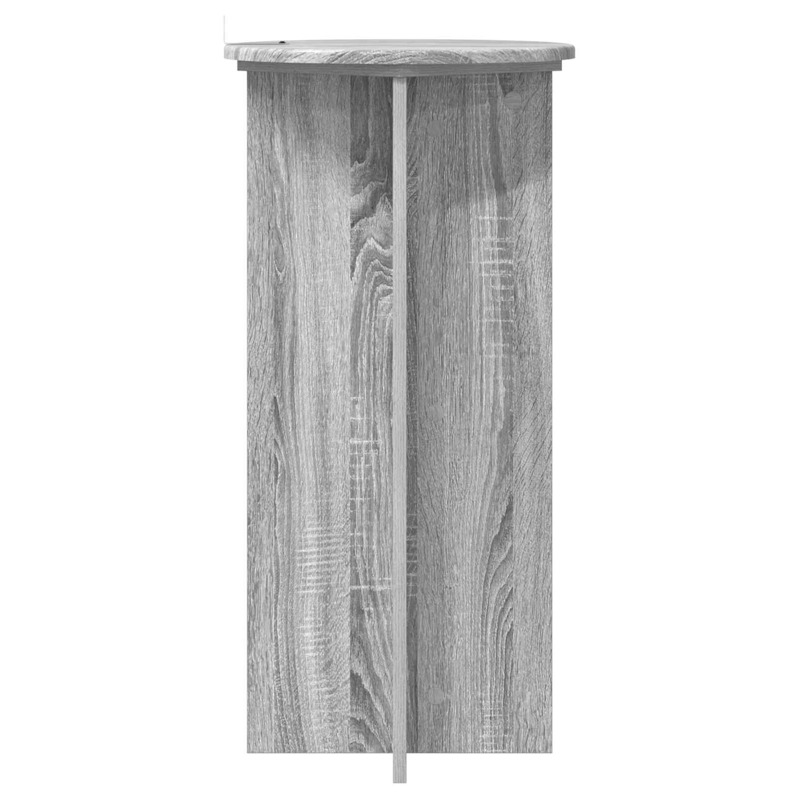Stalak za biljke 2 pcs Siva sonoma 40 x 40 x 80 cm