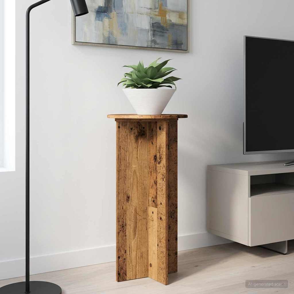 Stalak za biljke 2 pcs Staro drvo 40 x 40 x 80 cm