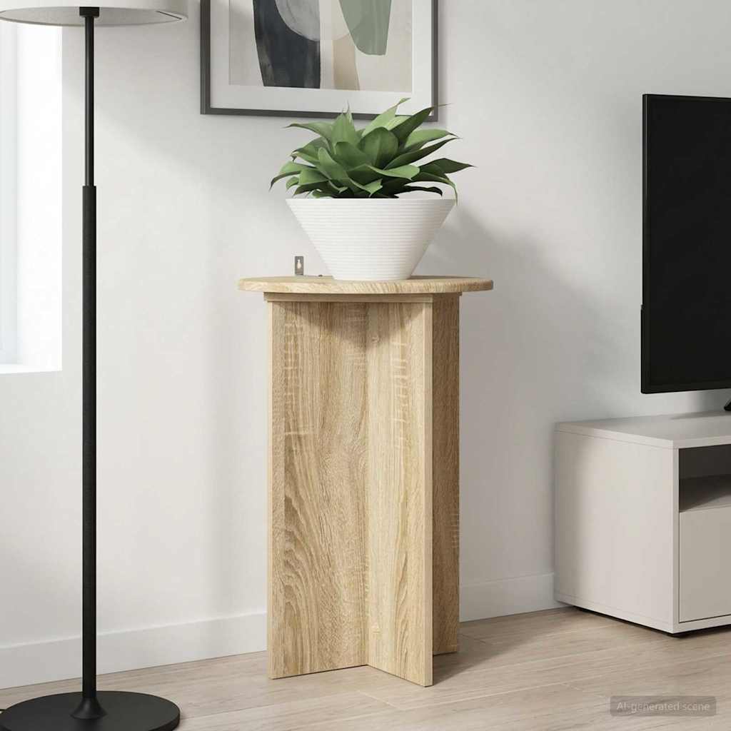 Stalak za biljke 2 pcs Hrast sonoma Ø40 x 60 cm