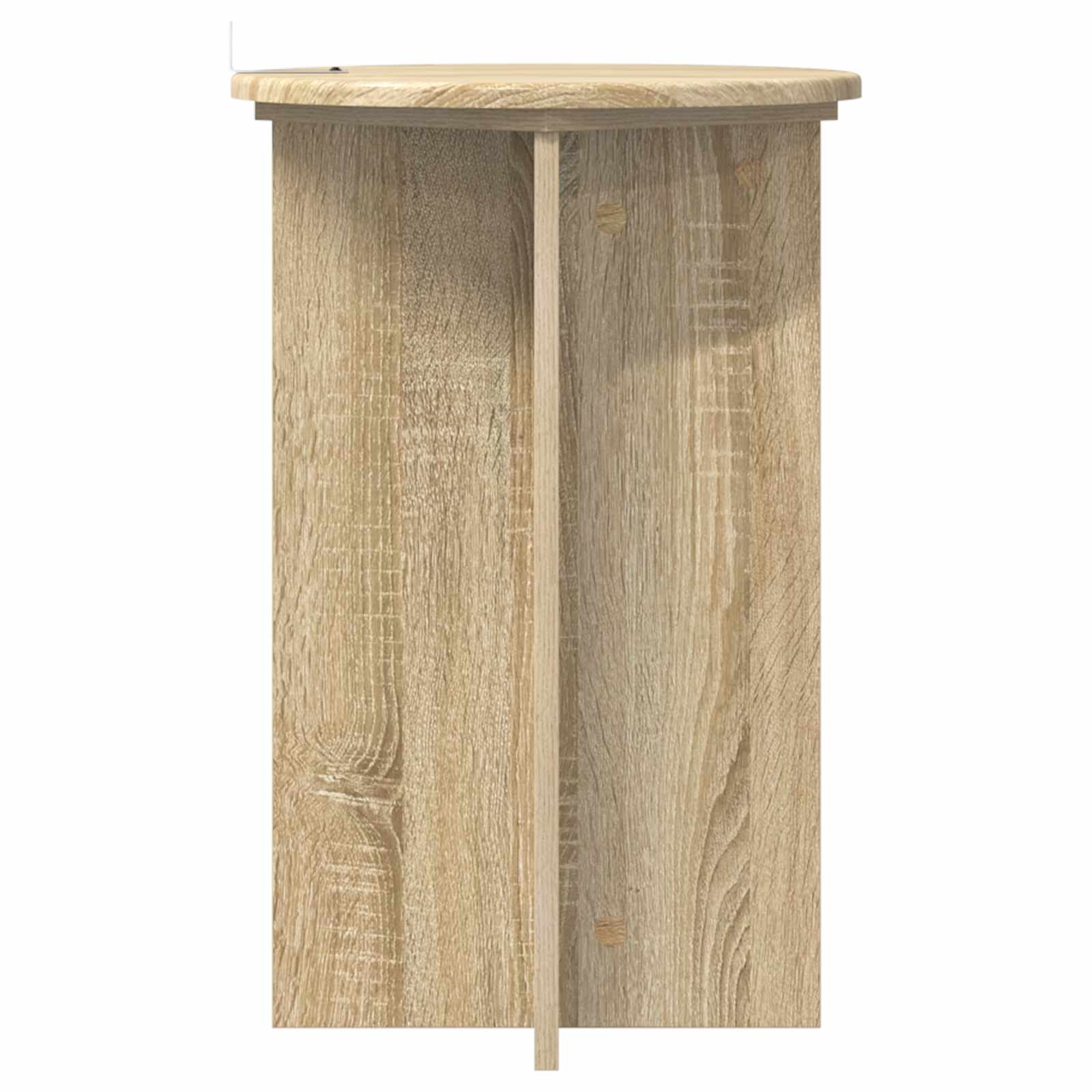 Stalak za biljke 2 pcs Hrast sonoma Ø40 x 60 cm