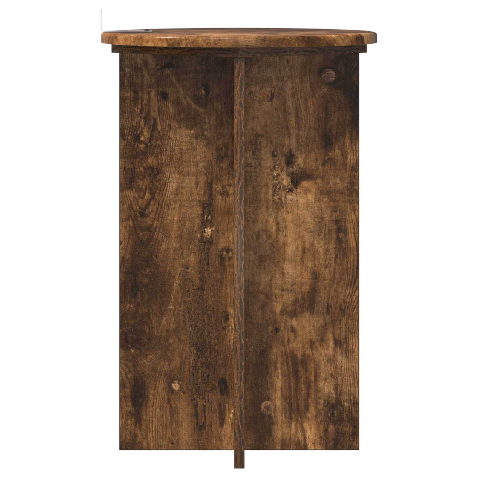 Stalak za biljke 2 pcs Dimljeni hrast Ø40 x 60 cm