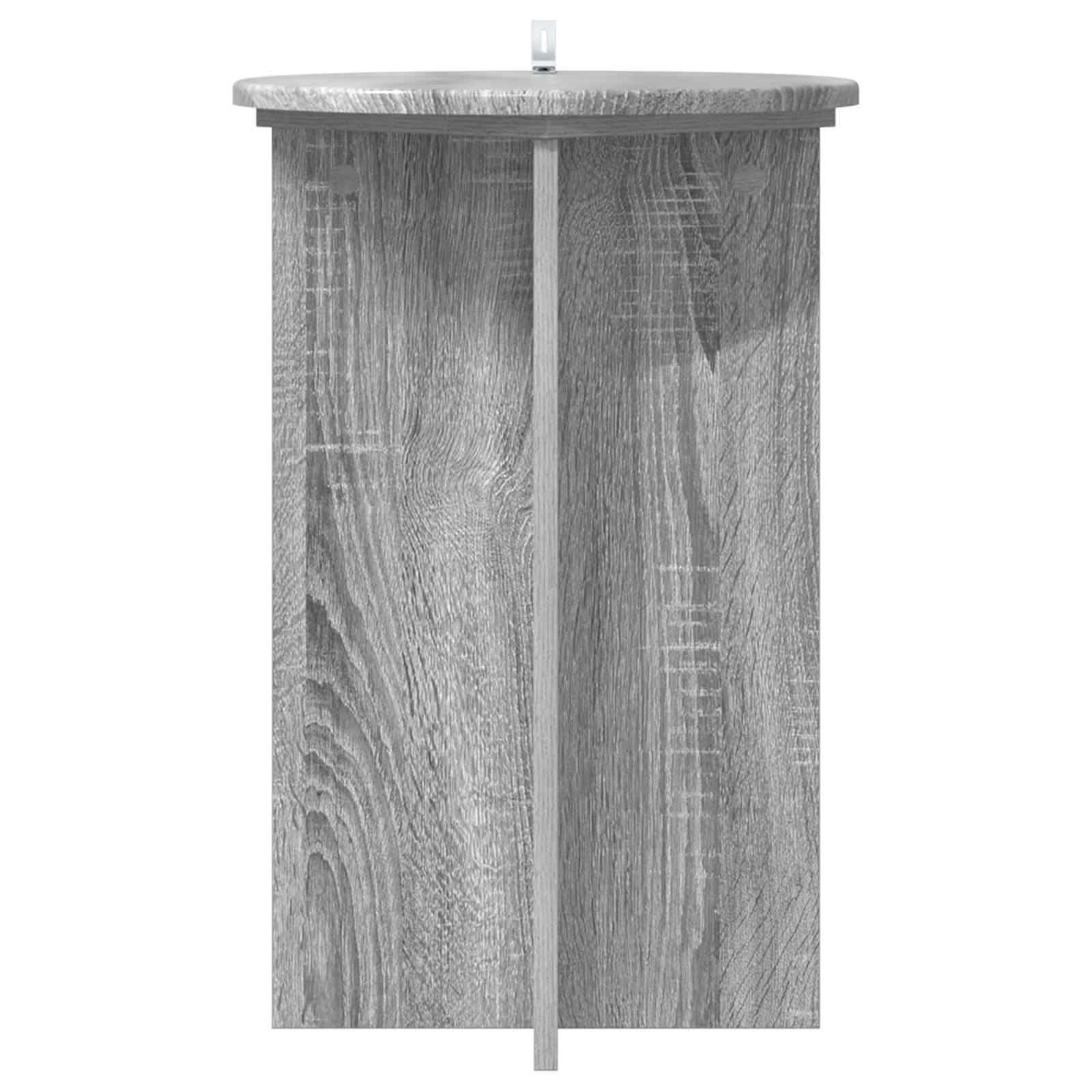Stalak za biljke 2 pcs Siva sonoma Ø40 x 60 cm