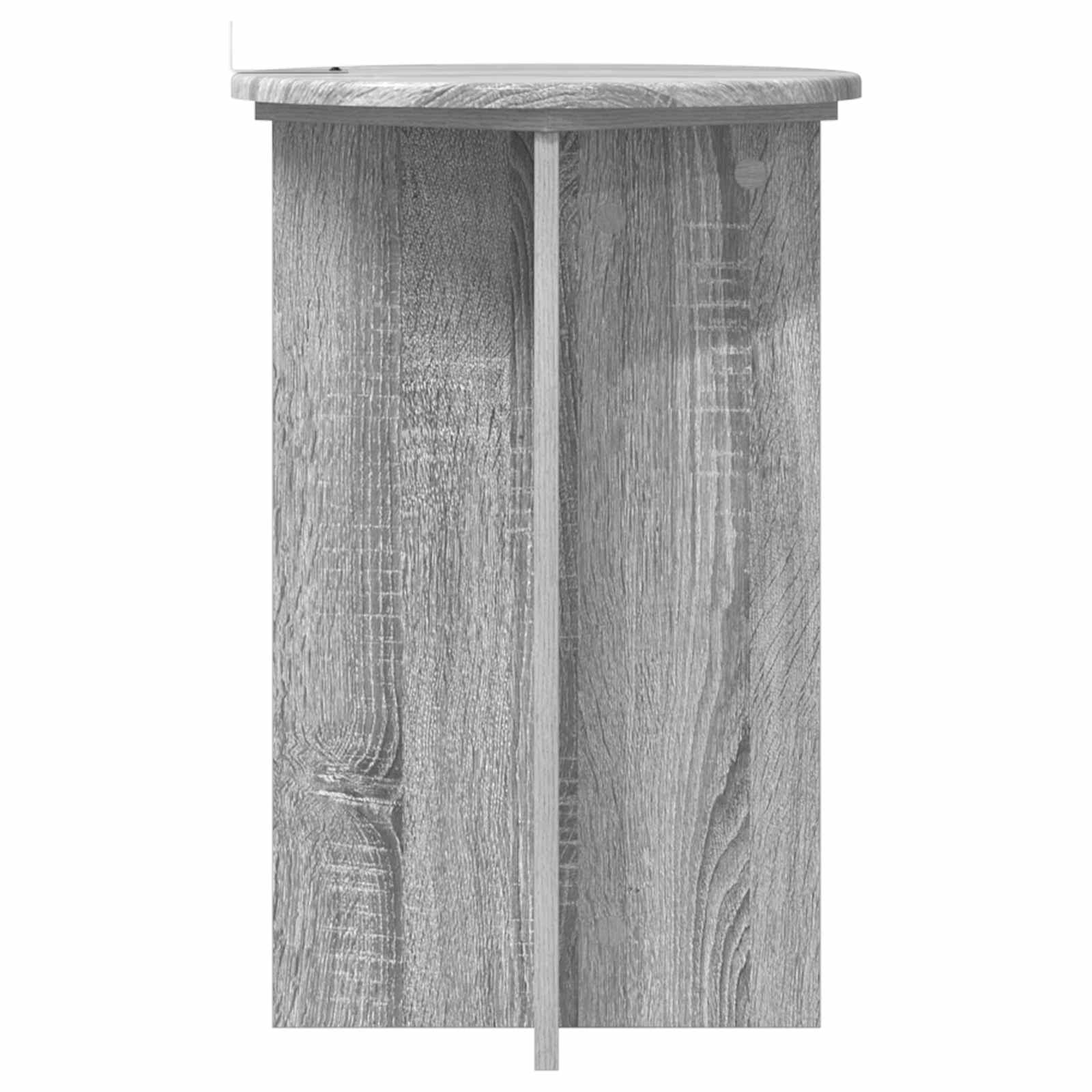 Stalak za biljke 2 pcs Siva sonoma Ø40 x 60 cm