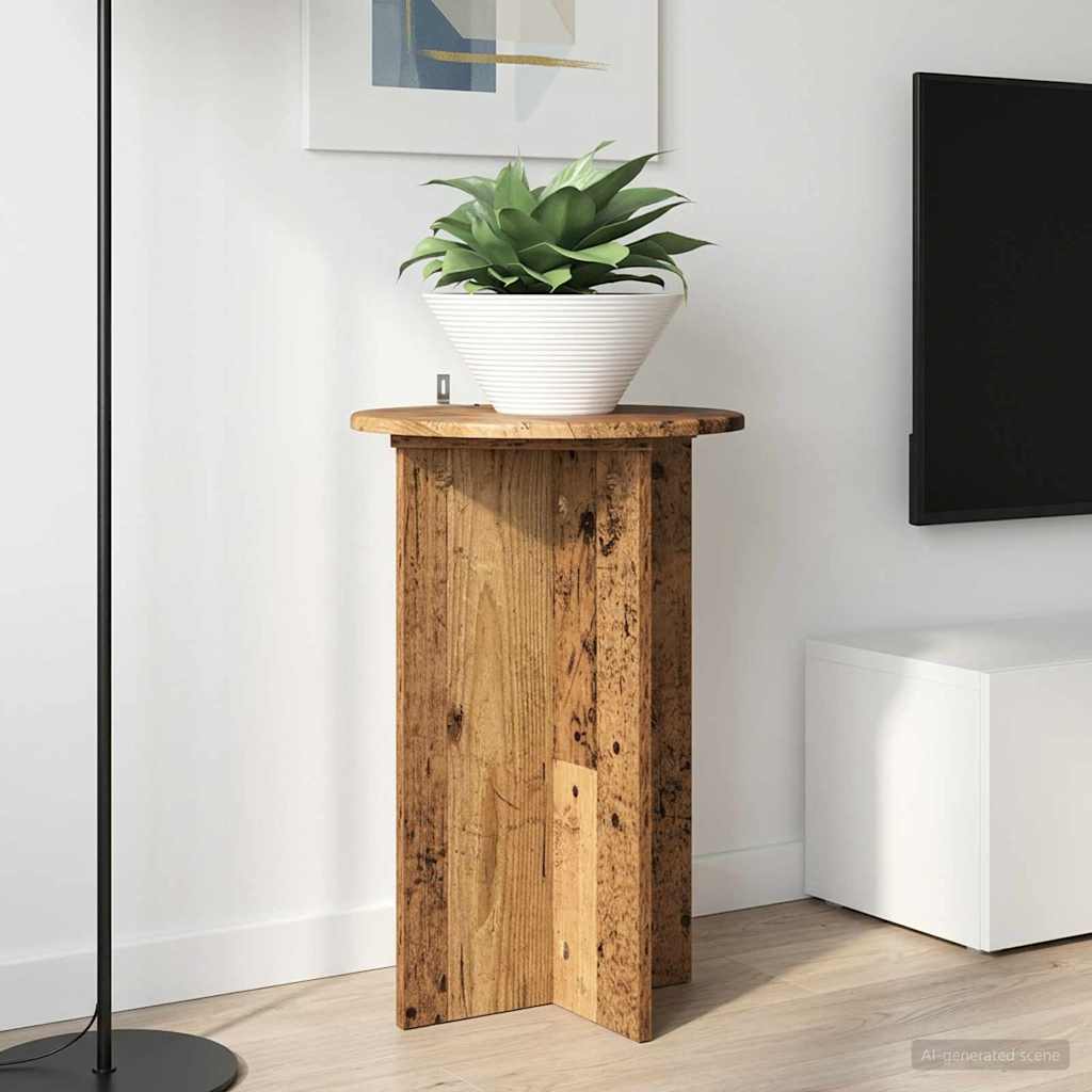 Stalak za biljke 2 pcs Staro drvo Ø40 x 60 cm Konstruirano drvo