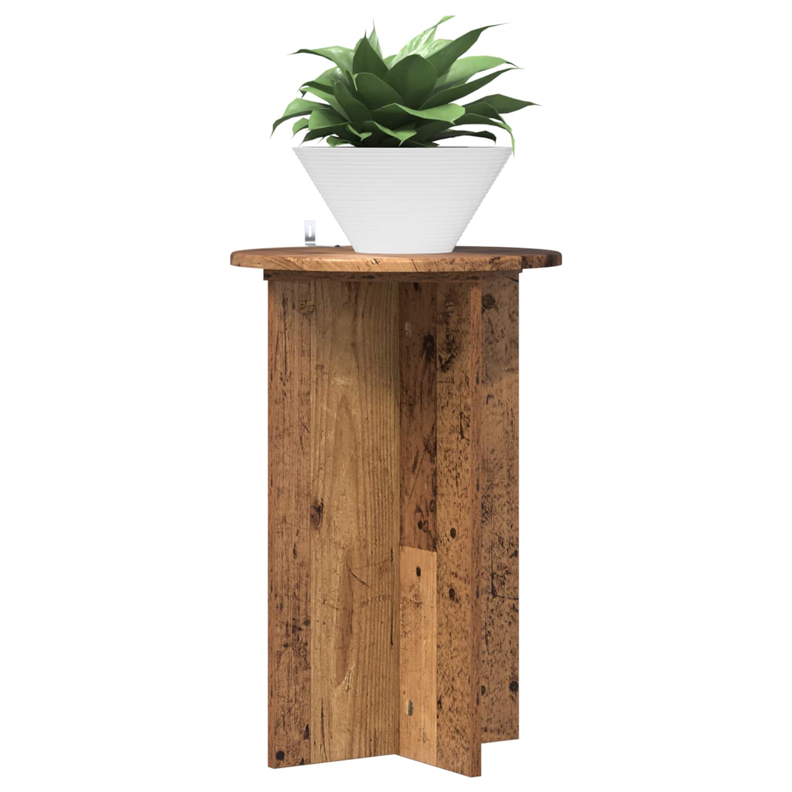 Stalak za biljke 2 pcs Staro drvo Ø40 x 60 cm Konstruirano drvo
