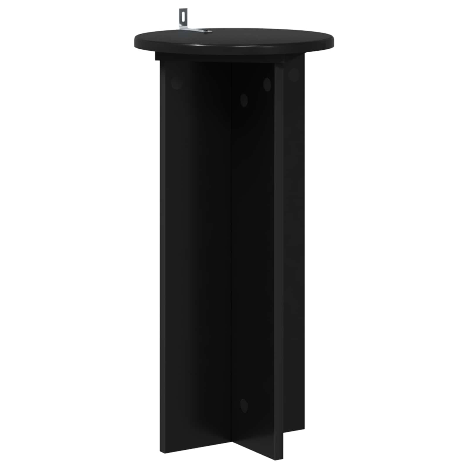 Stalak za biljke 2 pcs Crna 29,5 x 29,5 x 60 cm