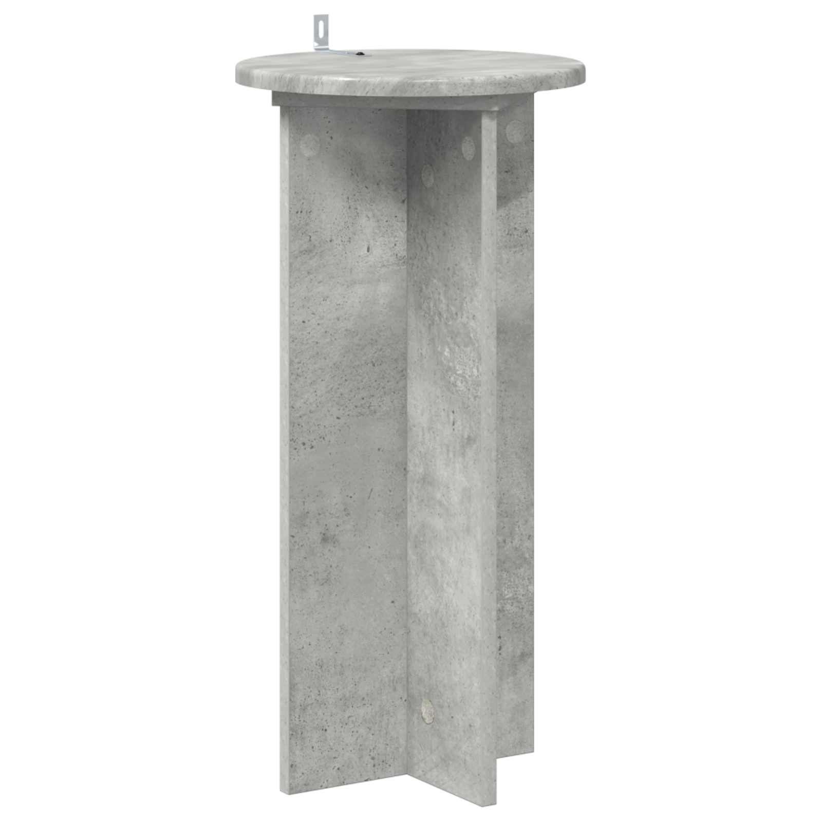 Stalak za biljke 2 pcs Betonska siva 29,5 x 29,5 x 60 cm