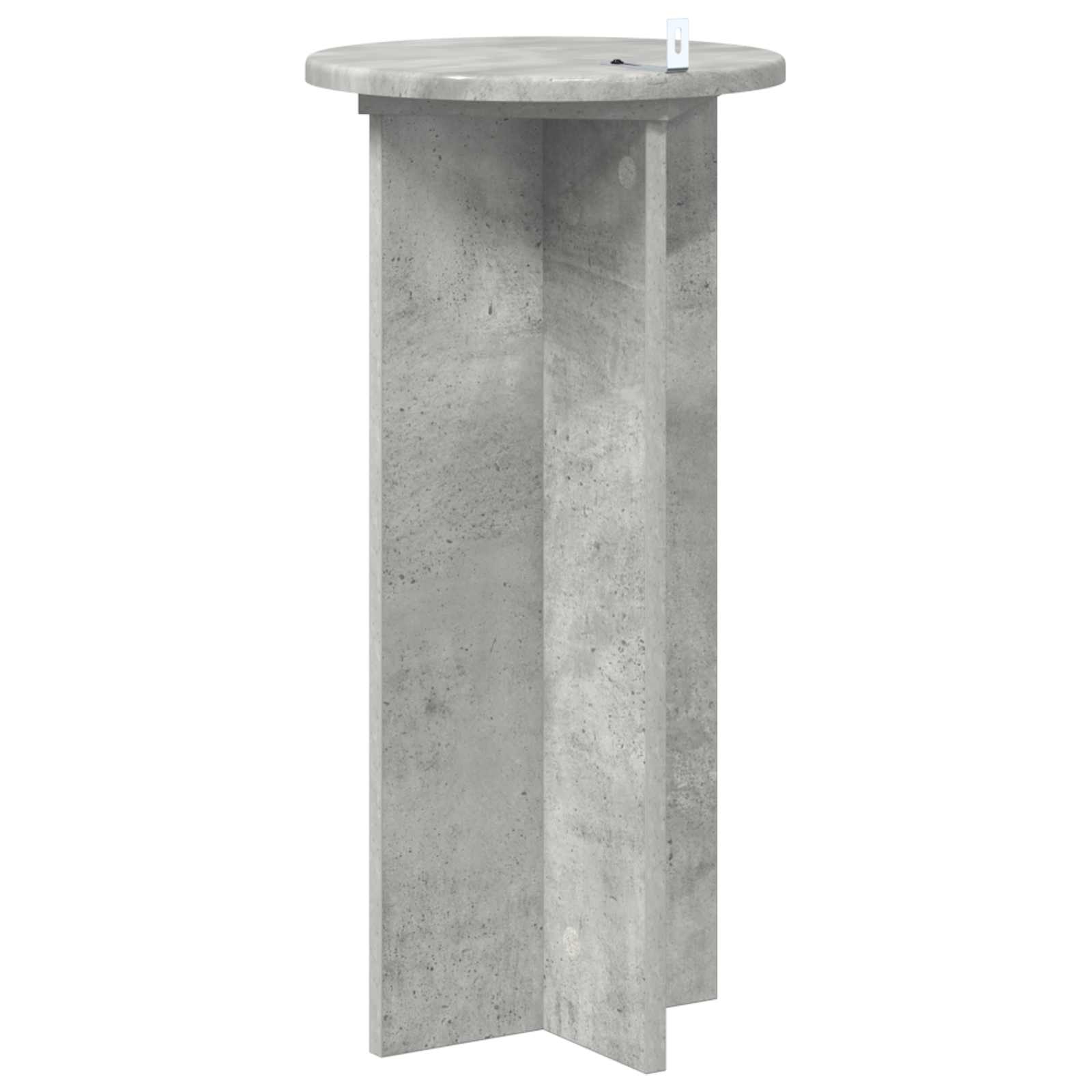 Stalak za biljke 2 pcs Betonska siva 29,5 x 29,5 x 60 cm