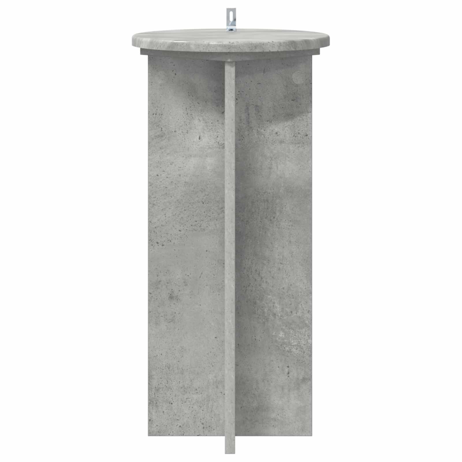 Stalak za biljke 2 pcs Betonska siva 29,5 x 29,5 x 60 cm