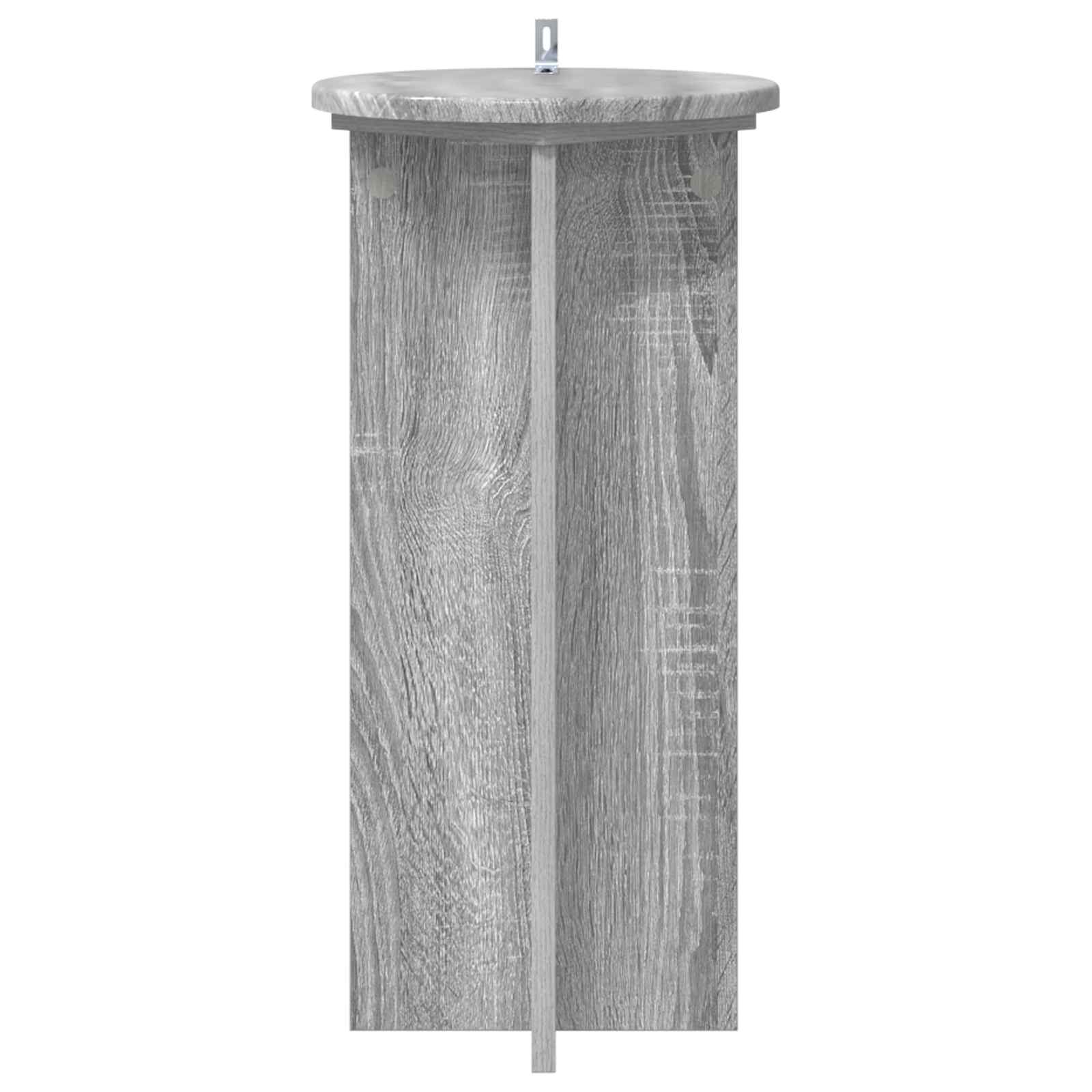 Stalak za biljke 2 pcs Siva sonoma 29,5 x 29,5 x 60 cm