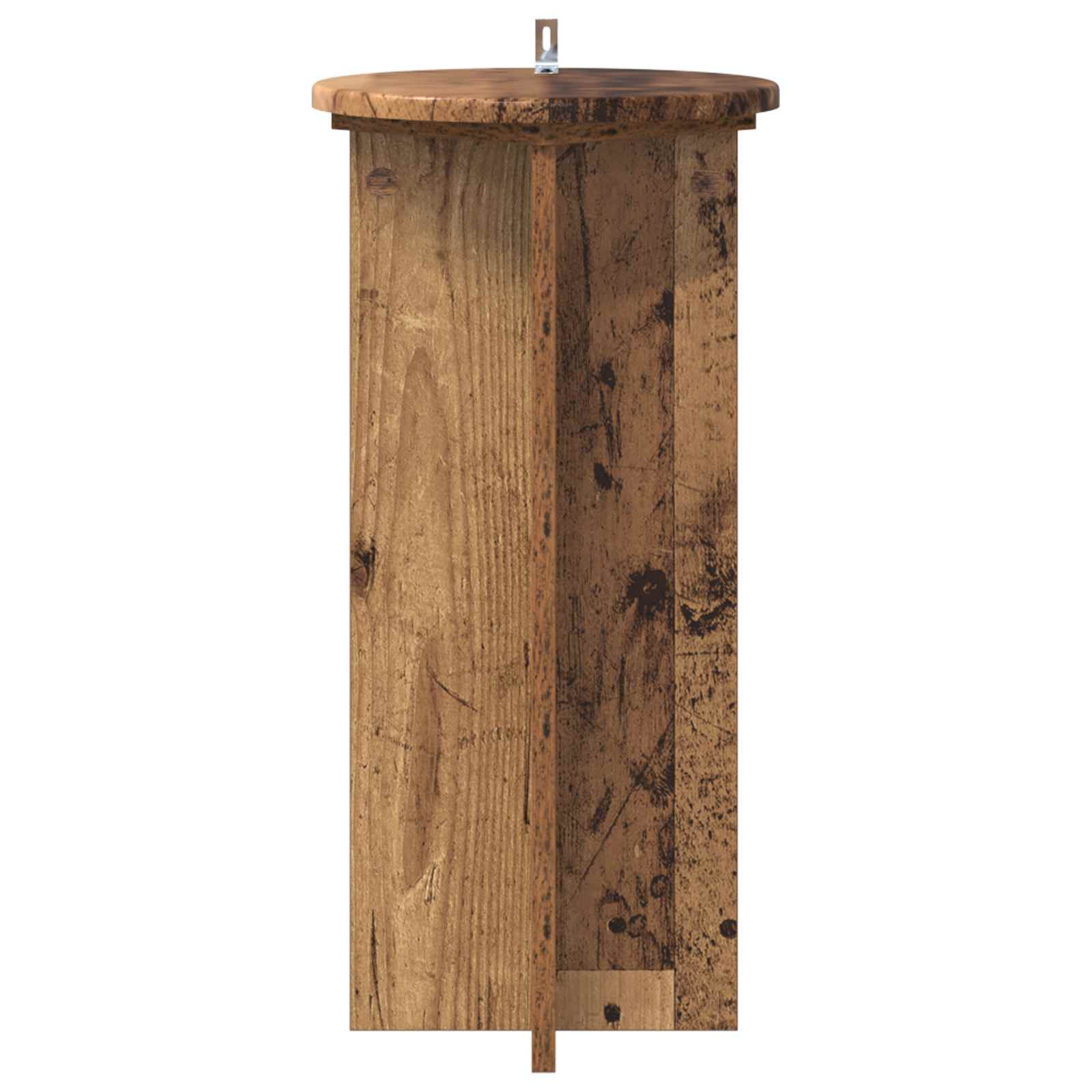 Stalak za biljke 2 pcs Staro drvo 29,5 x 29,5 x 60 cm