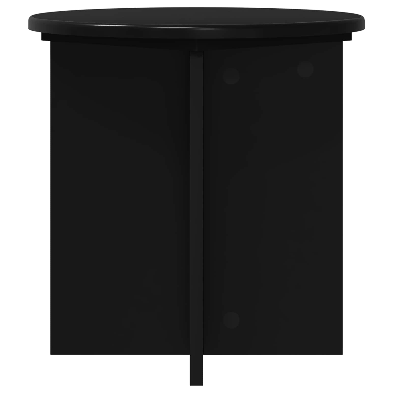 Stalak za biljke 2 pcs Crna 40 x 40 x 40 cm Konstruirano drvo