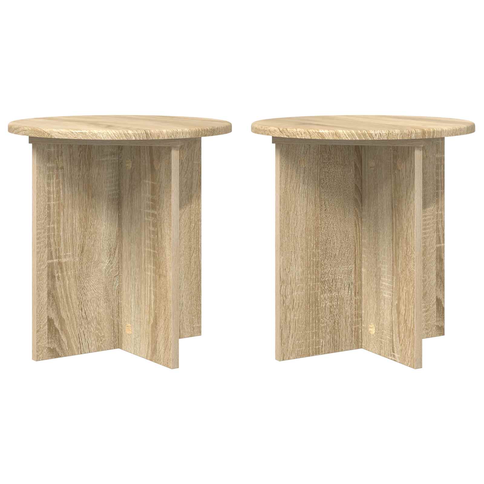 Stalak za biljke 2 pcs Hrast sonoma 40 x 40 x 40 cm