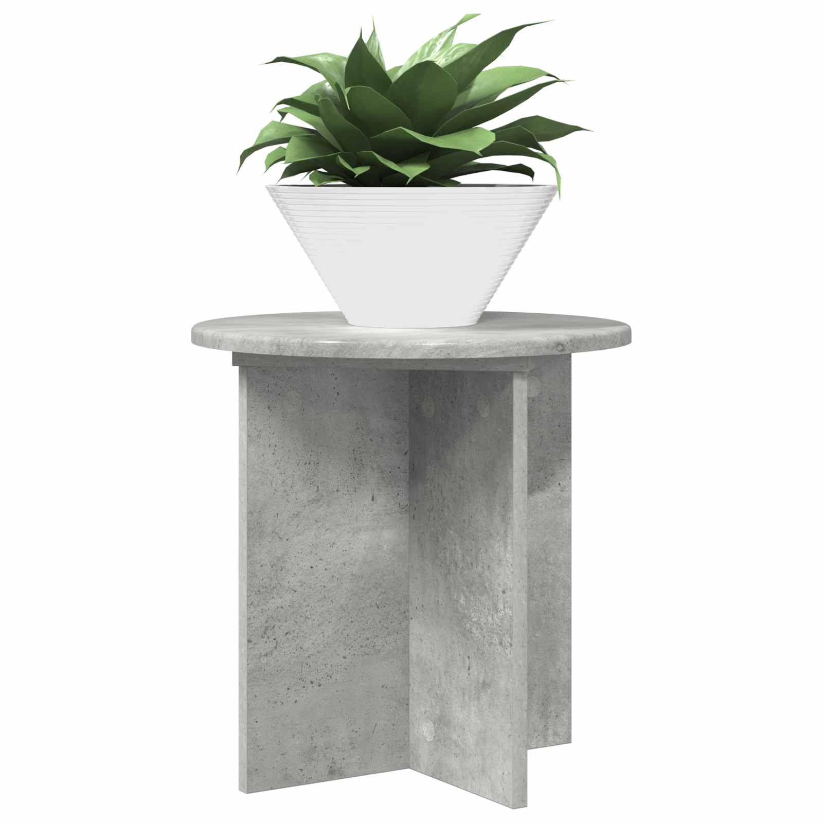 Stalak za biljke 2 pcs Betonska siva 40 x 40 x 40 cm