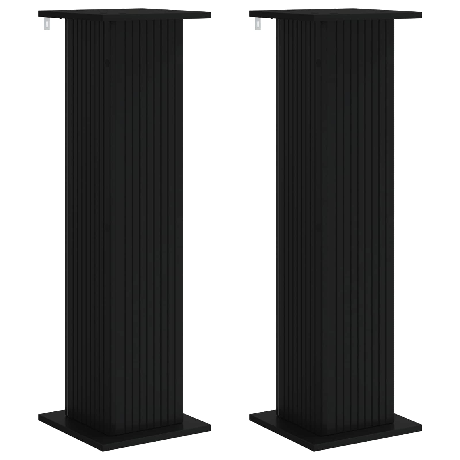Stalak za biljke 2 pcs Crna 30,5 x 30 x 100,5 cm
