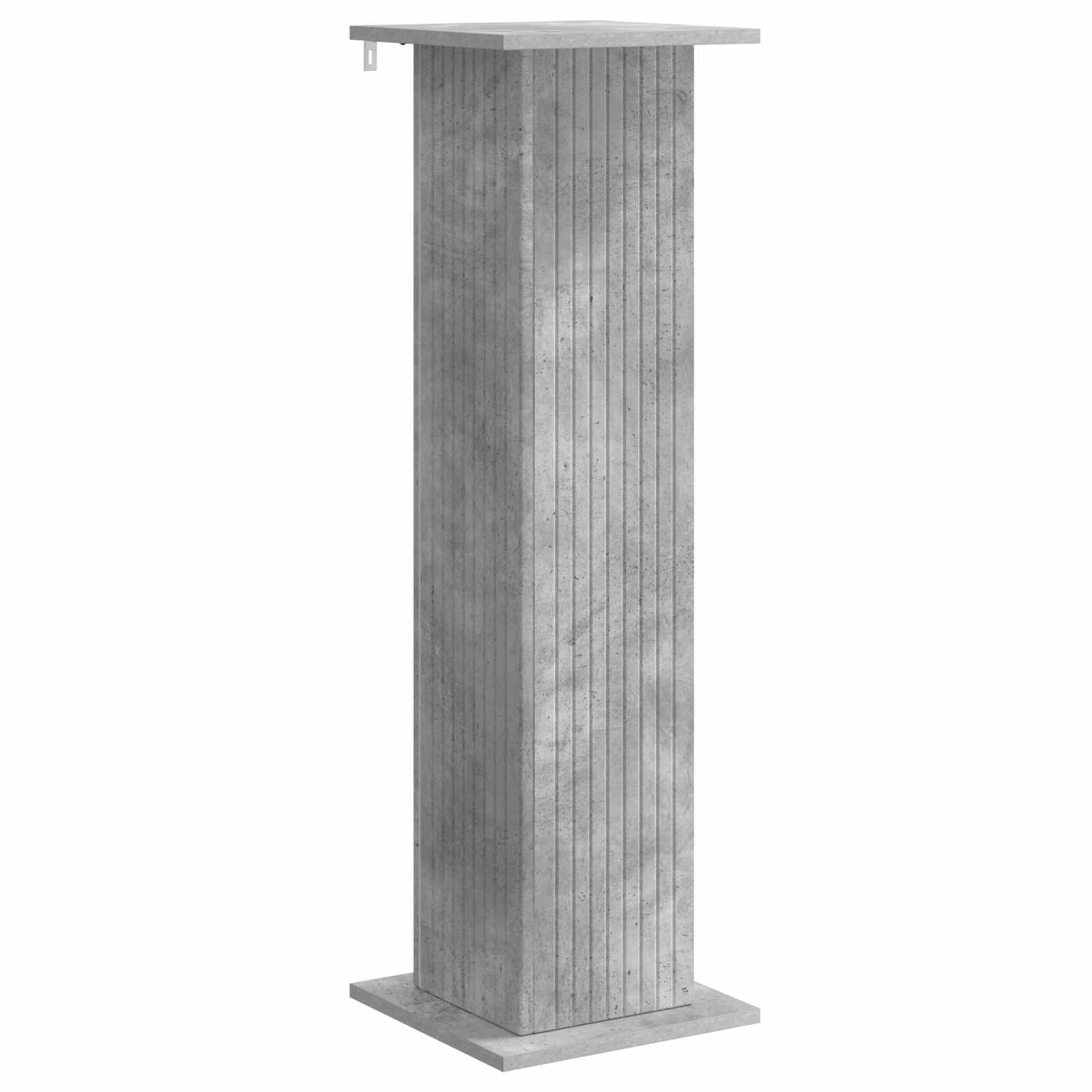 Stalak za biljke 2 pcs Betonska siva 30,5 x 30 x 100,5 cm