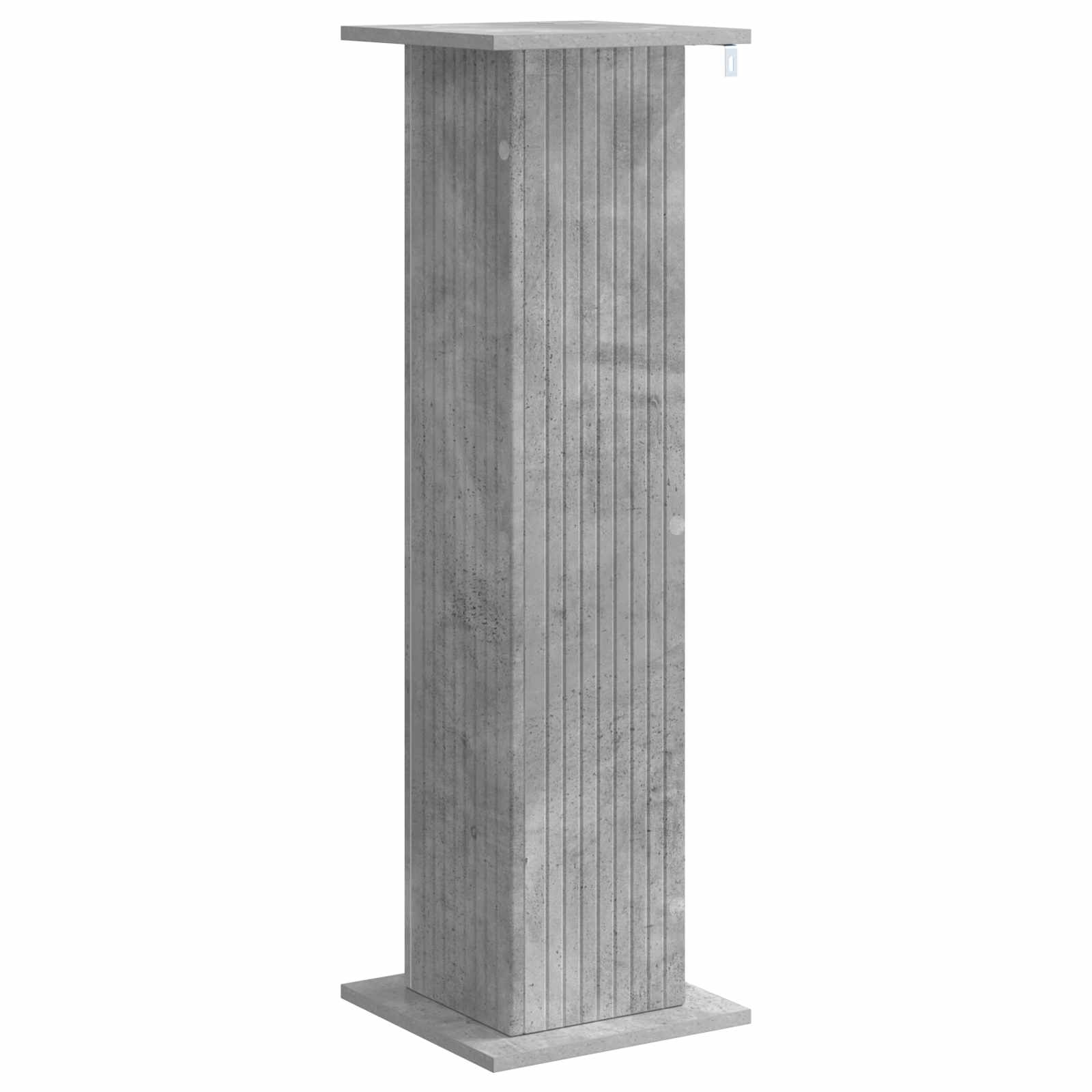 Stalak za biljke 2 pcs Betonska siva 30,5 x 30 x 100,5 cm