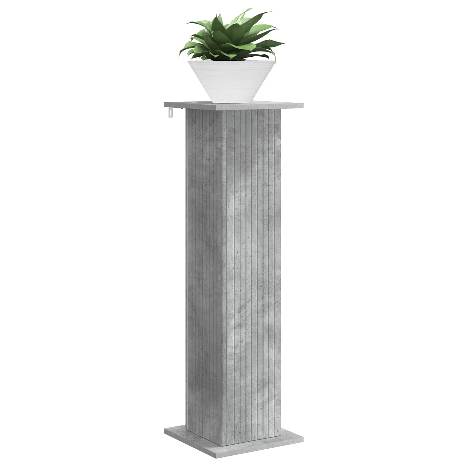 Stalak za biljke 2 pcs Betonska siva 30,5 x 30 x 100,5 cm