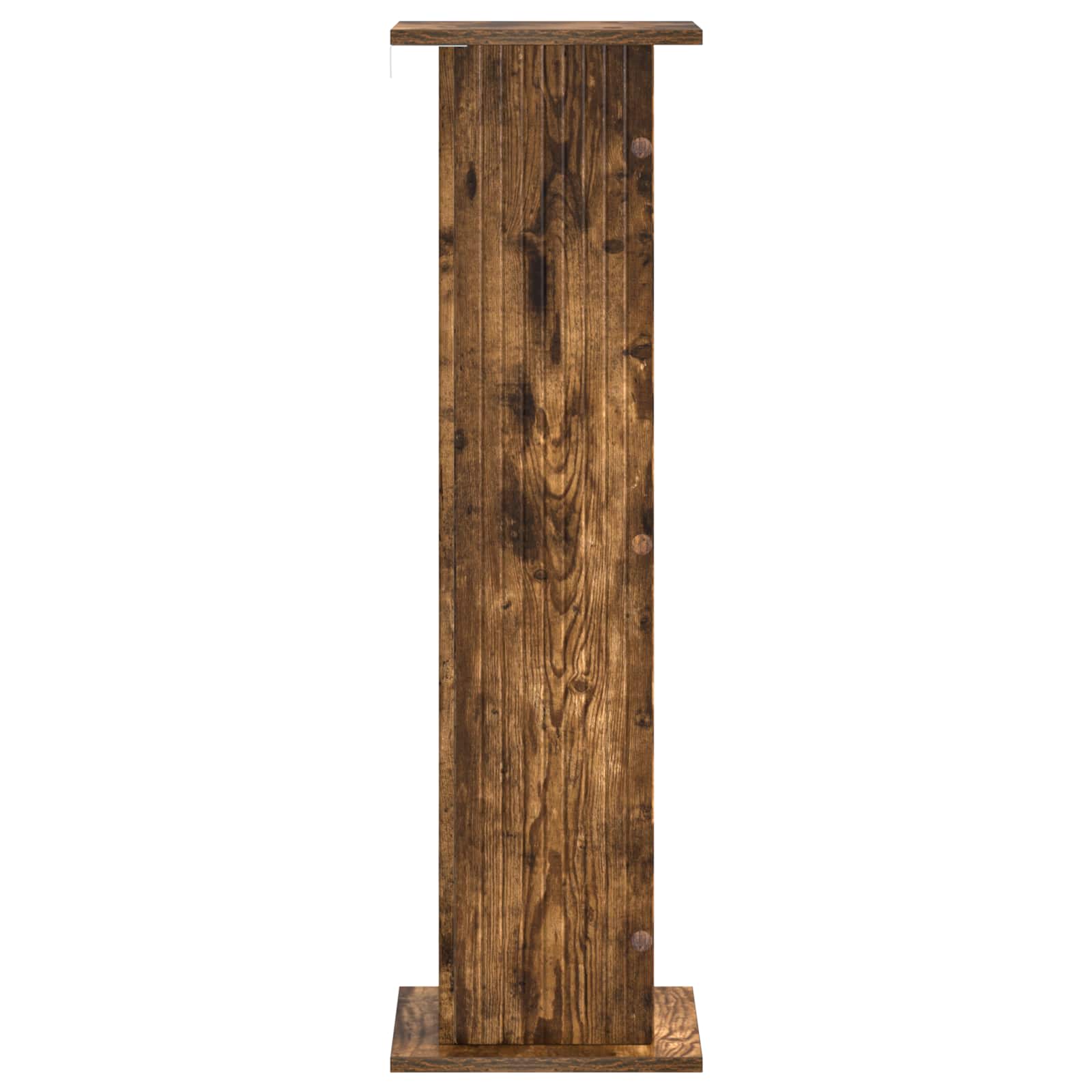 Stalak za biljke Dimljeni hrast 30,5 x 30 x 100,5 cm