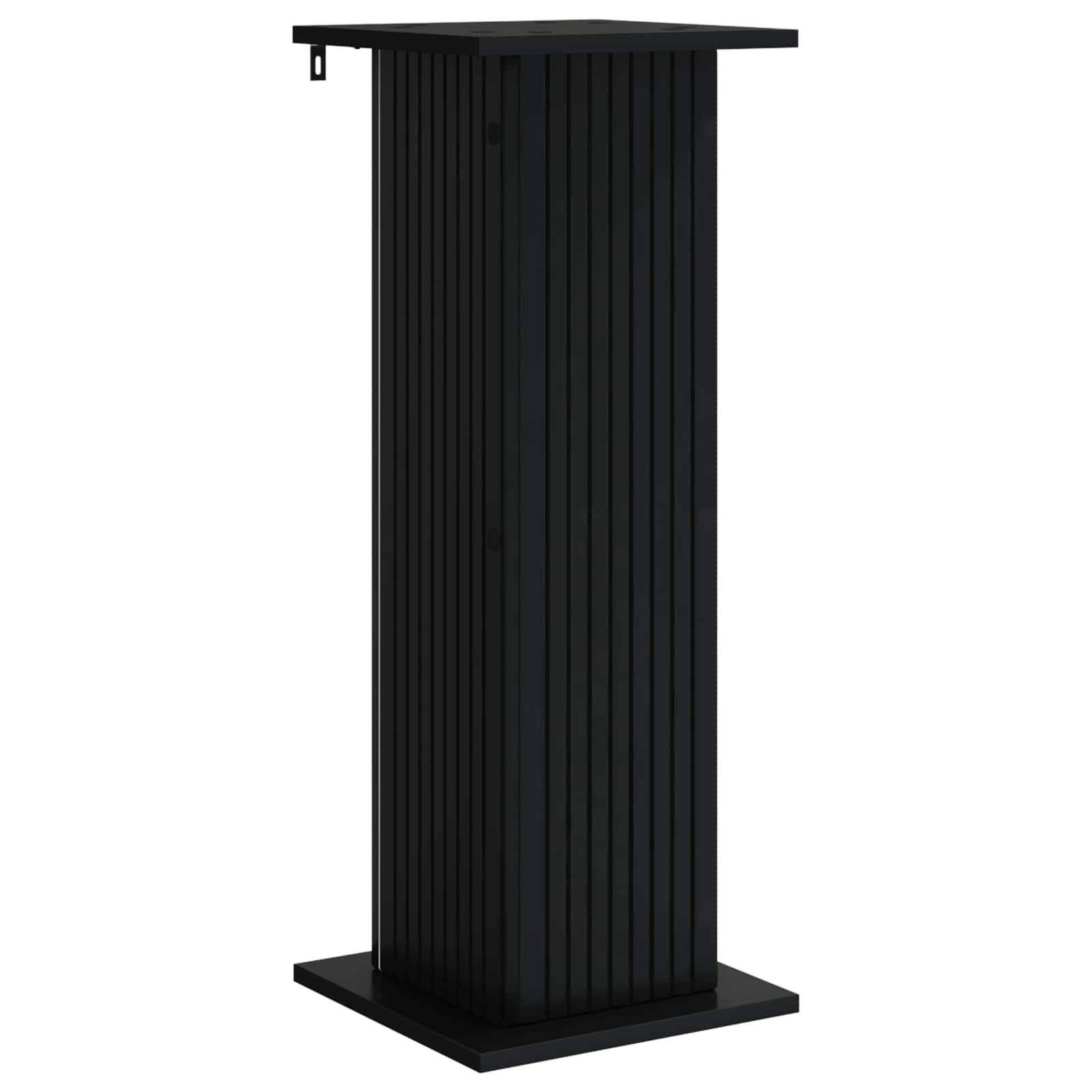 Stalak za biljke 2 pcs Crna 30,5 x 30 x 80,5 cm