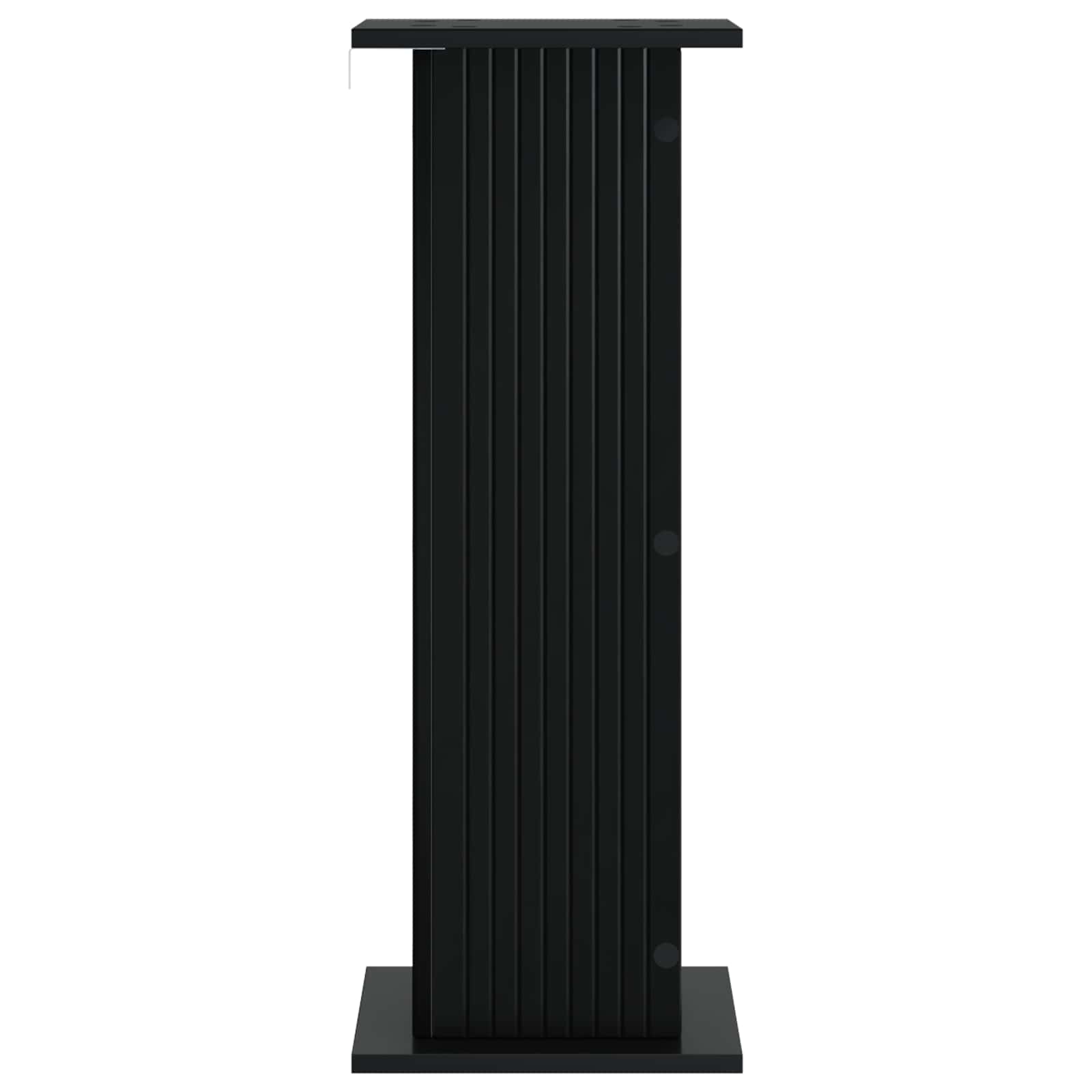 Stalak za biljke 2 pcs Crna 30,5 x 30 x 80,5 cm