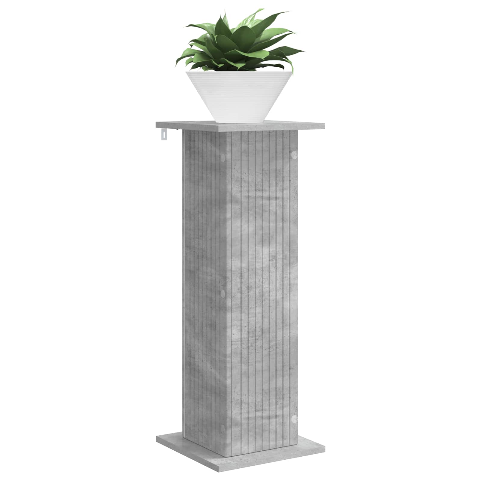 Stalak za biljke Betonska siva 30,5 x 30 x 80,5 cm