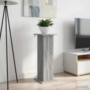 Stalak za biljke 2 pcs Siva sonoma 30,5 x 30 x 80,5 cm