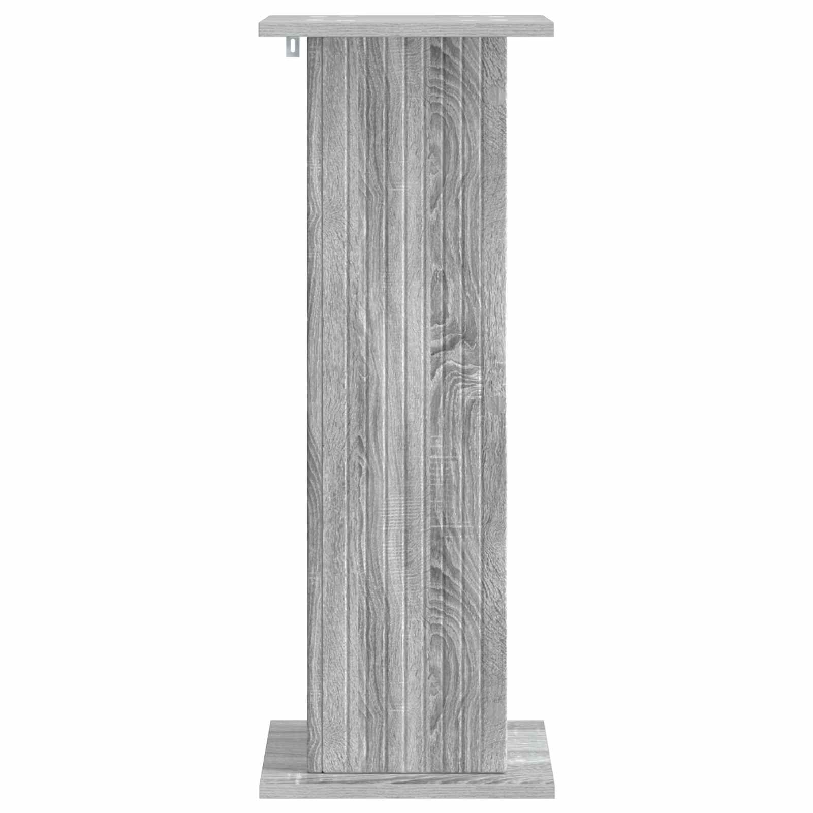 Stalak za biljke 2 pcs Siva sonoma 30,5 x 30 x 80,5 cm