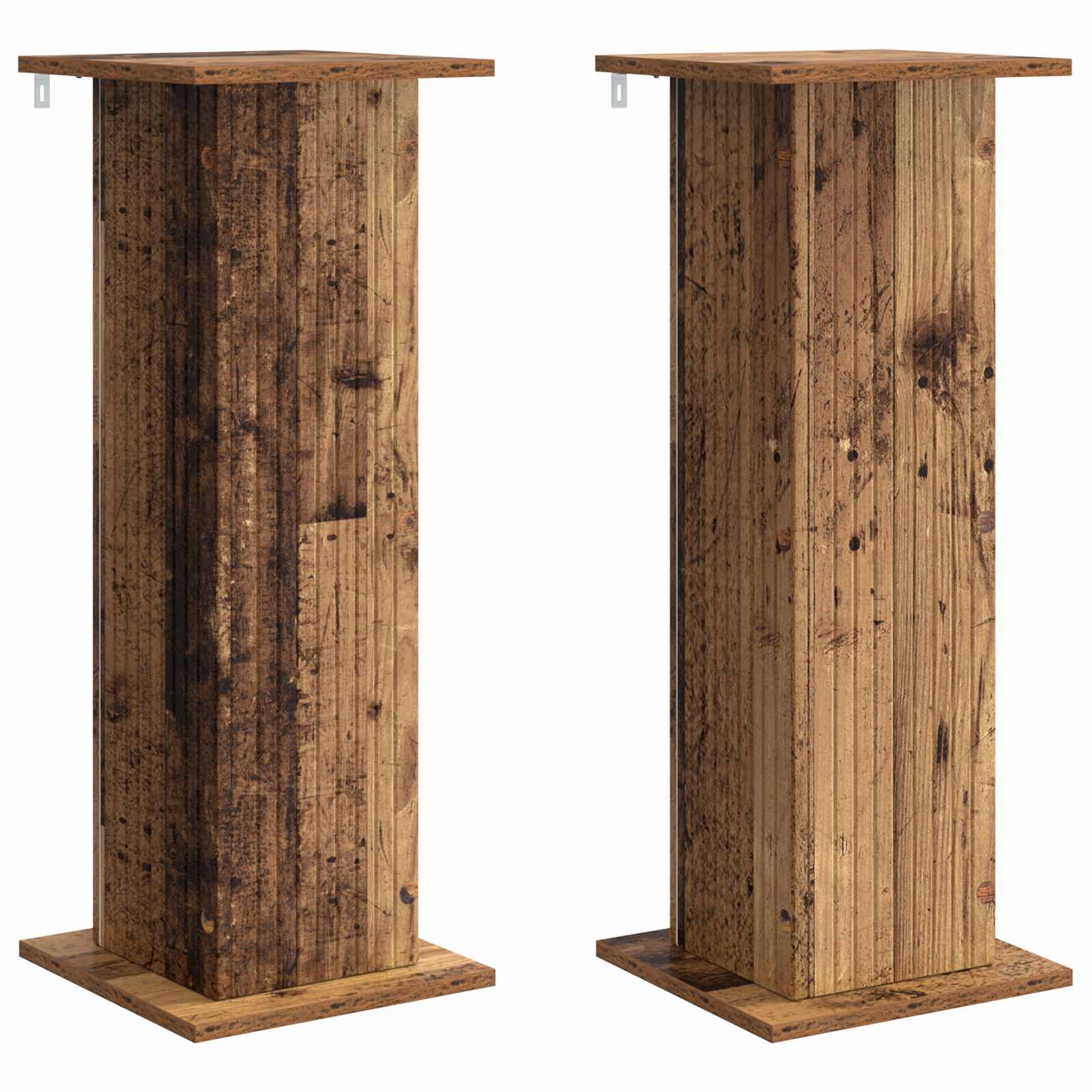 Stalak za biljke 2 pcs Staro drvo 30,5 x 30 x 80,5 cm