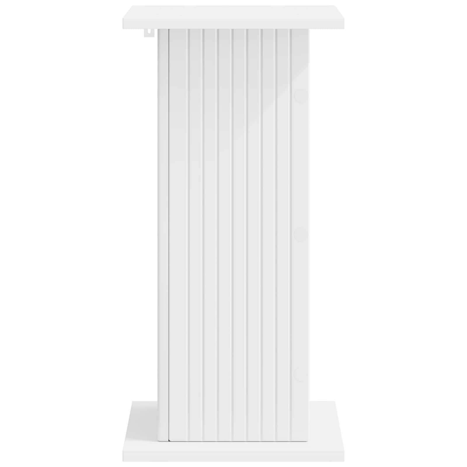 Stalak za biljke 2 pcs Bijela 30,5 x 30 x 60,5 cm