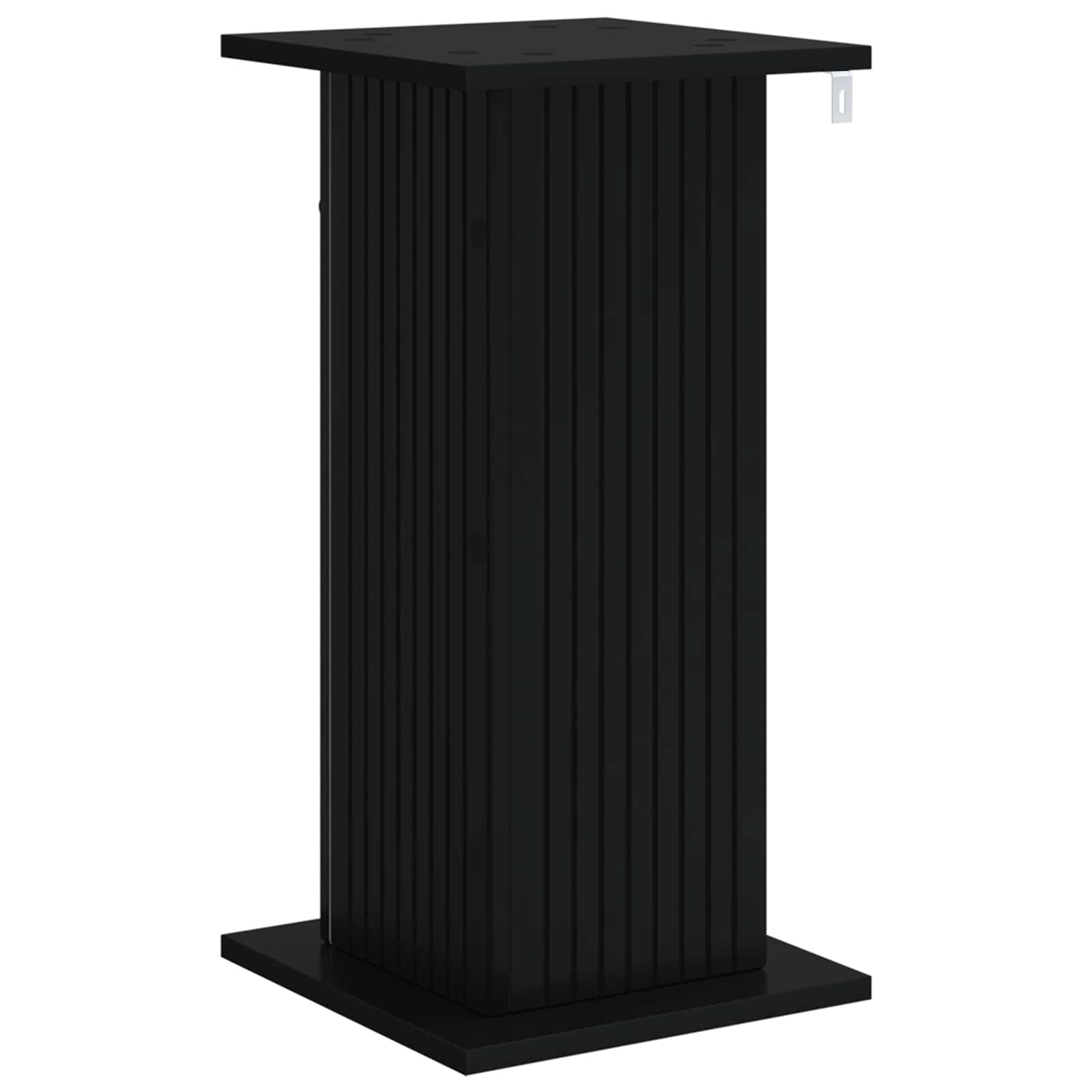 Stalak za biljke Crna 30,5 x 30 x 60,5 cm Konstruirano drvo